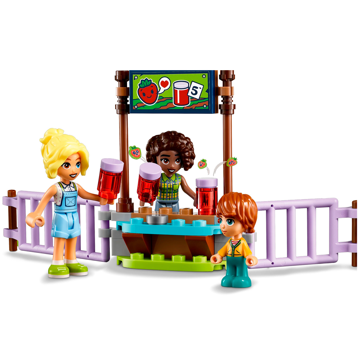 Конструктор LEGO Friends Ферма блочный - фото 4