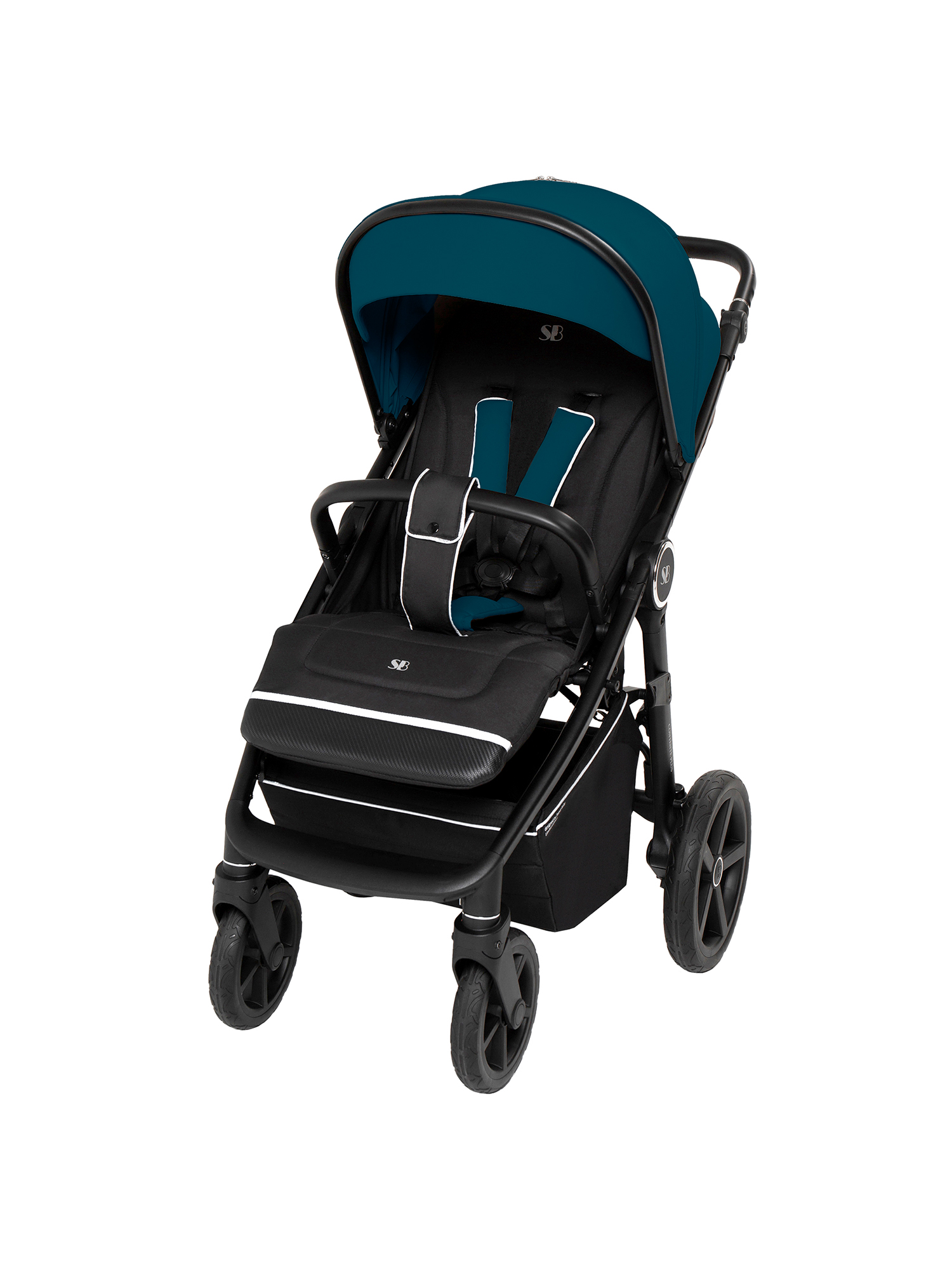 Коляска прогулочная Sweet Baby Contente Plus Basic Dark Green зеленый - фото 12