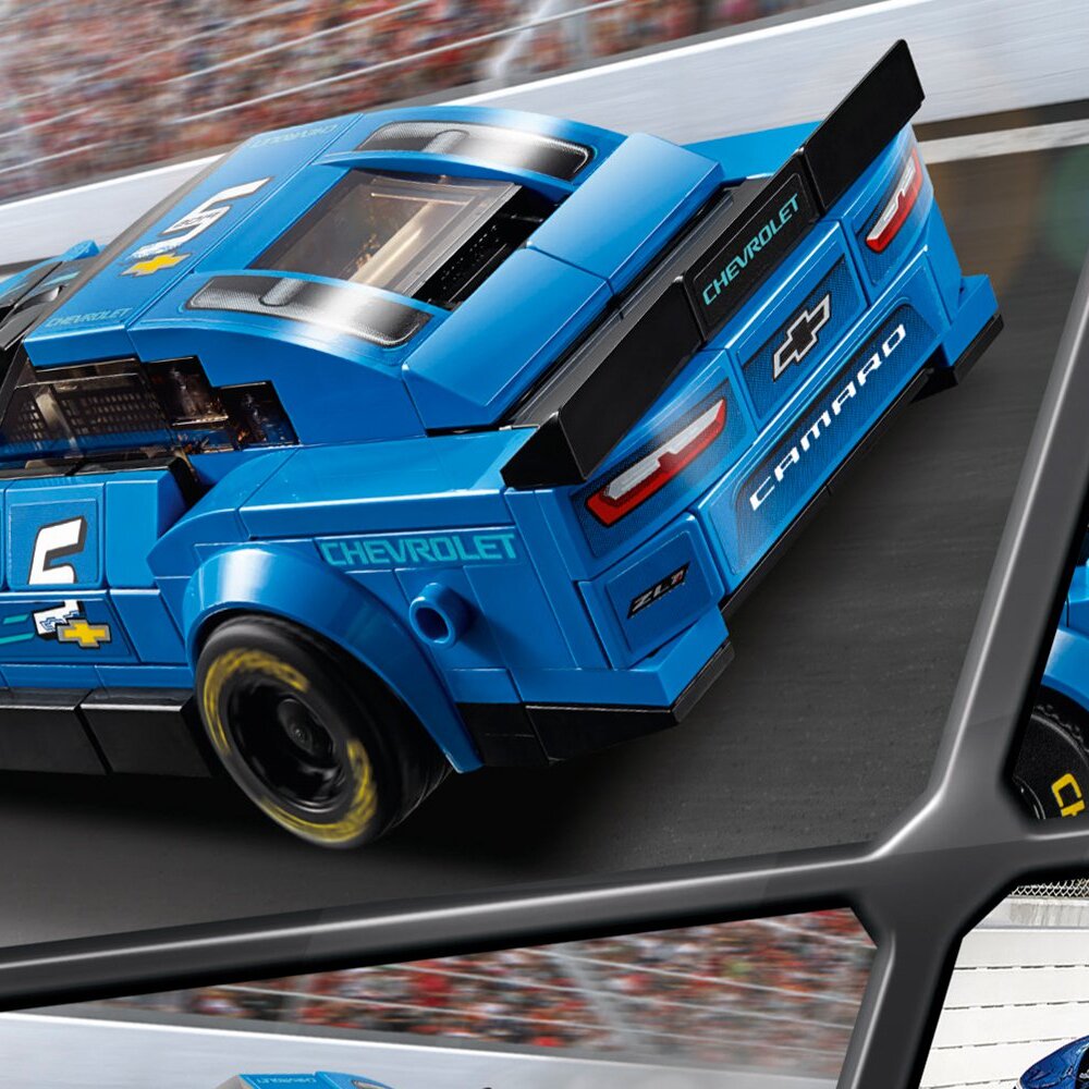 Конструктор LEGO Speed Champions Chevrolet Camaro ZL1 75891 198 дет. - фото 4