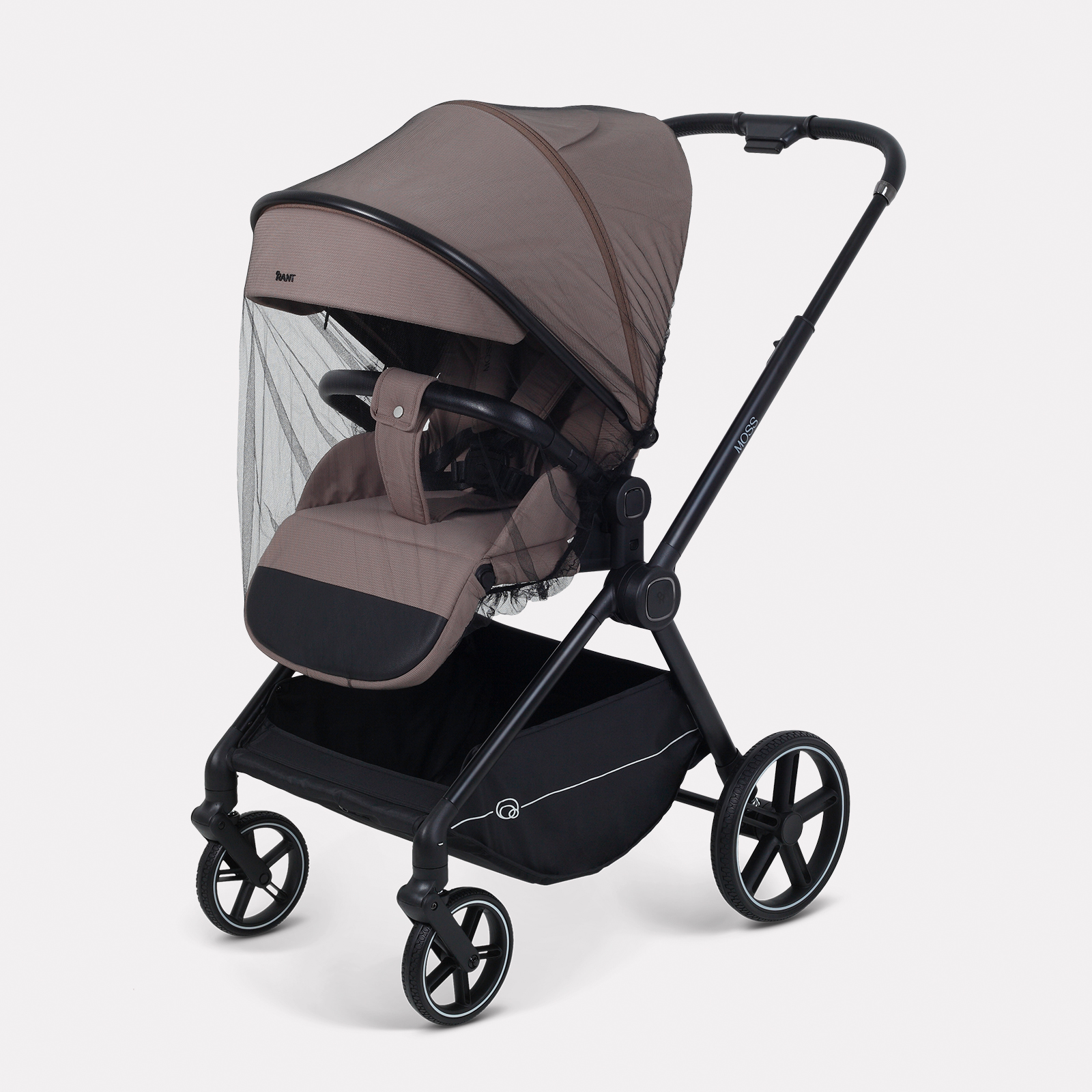 Коляска прогулочная Rant Moss коричневый - фото 8