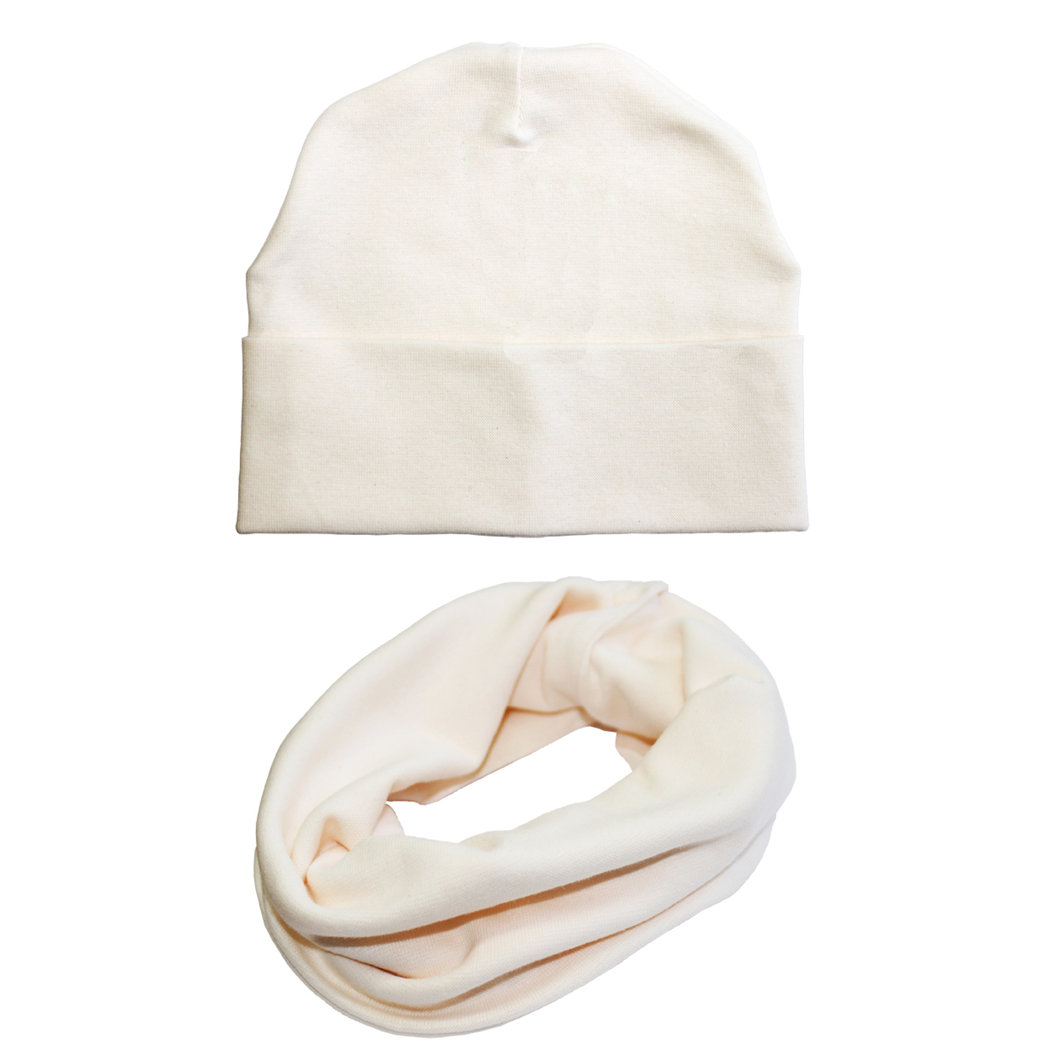 Шапка и снуд Веселый малыш 171/172/16/Молочный - фото 5