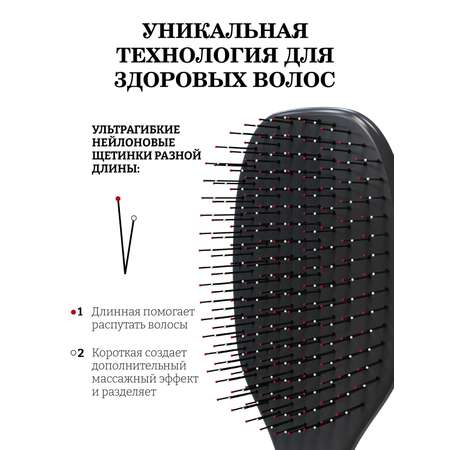 Массажная расческа I LOVE MY HAIR