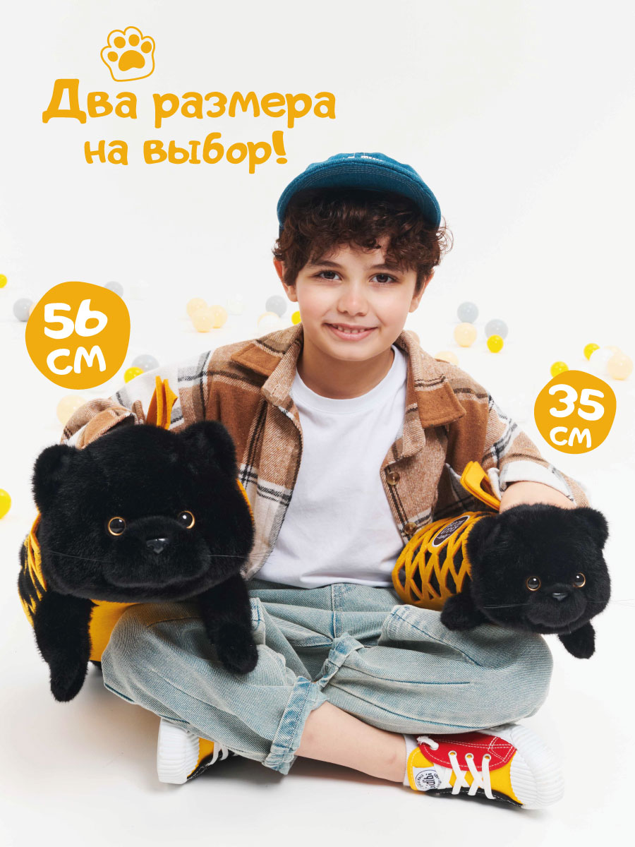 Мягкая игрушка Orange Toys Кот Барсик в сумке - фото 7