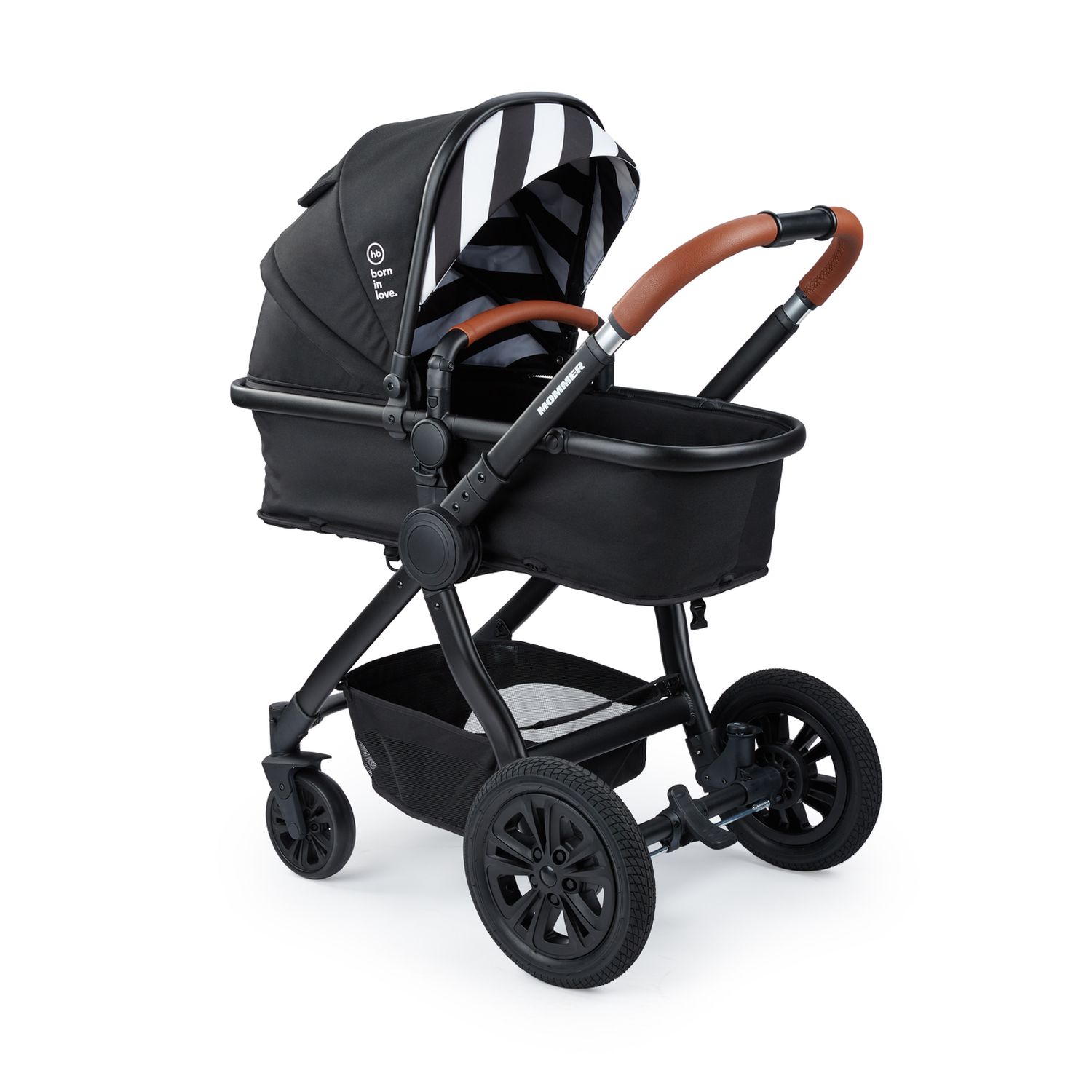 Коляска трансформер Happy Baby черный - фото 1