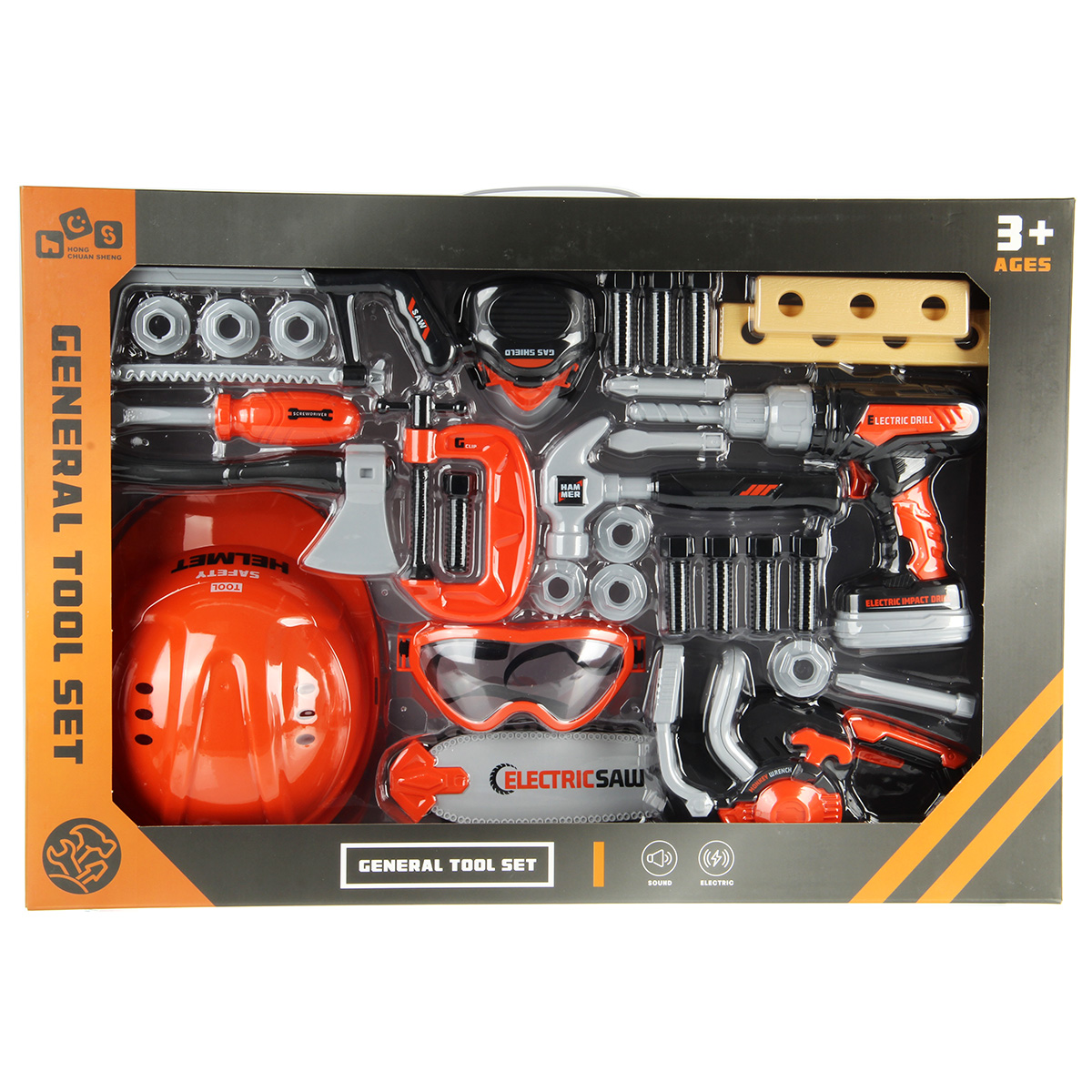 Игрушка Veld Co Дрель и Бензопила 31 предм. - фото 14