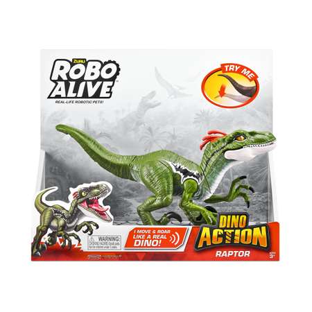 Фигурка Zuru Robo Alive Раптор