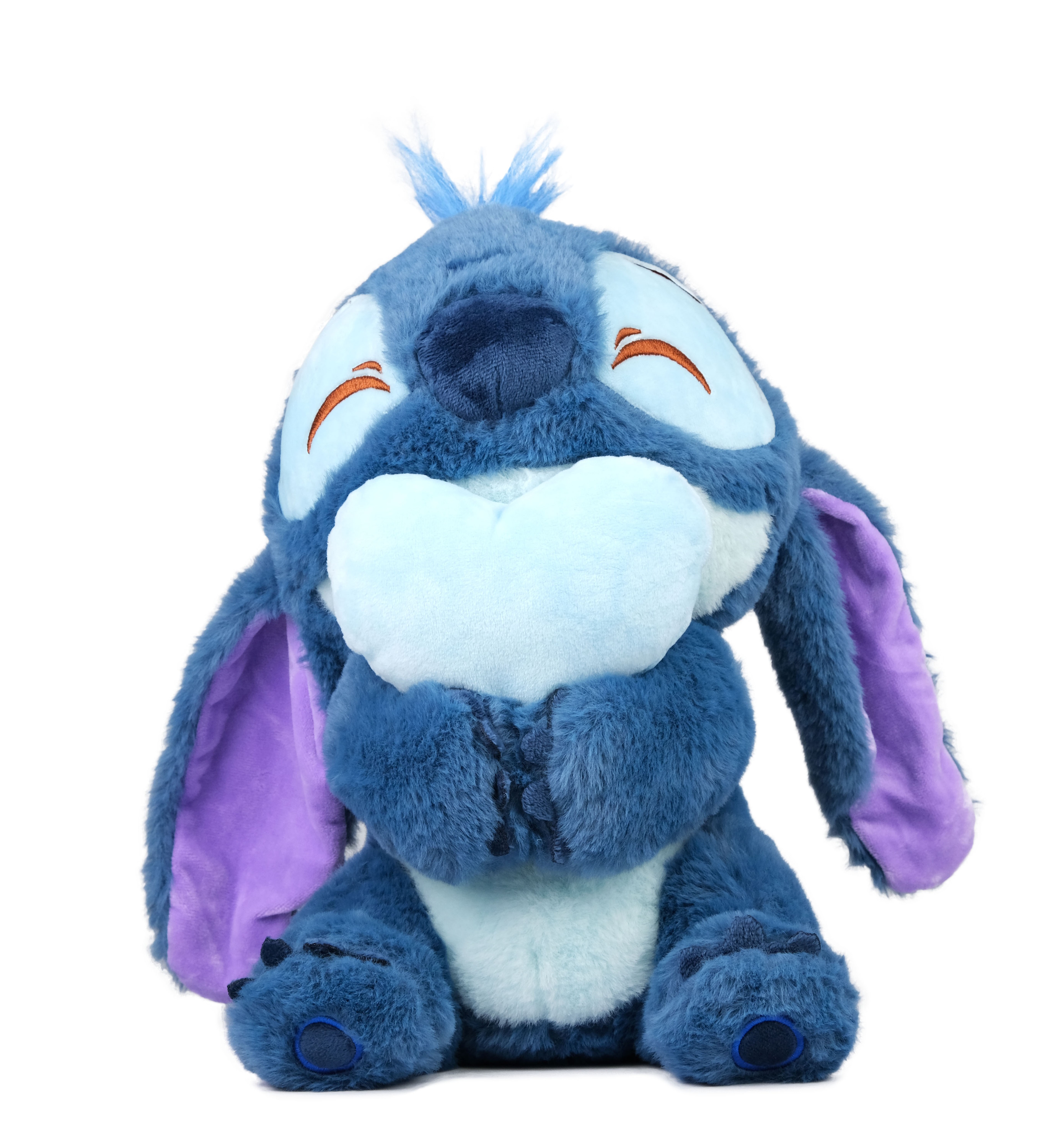 Мягкая игрушка Stitch синий c сердцем - фото 7