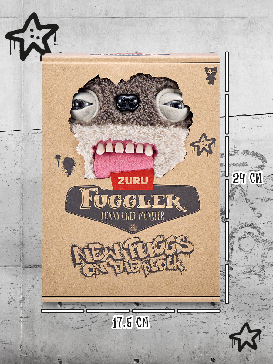 Мягкая игрушка FUGGLER Коварный сосед 24 см - фото 3