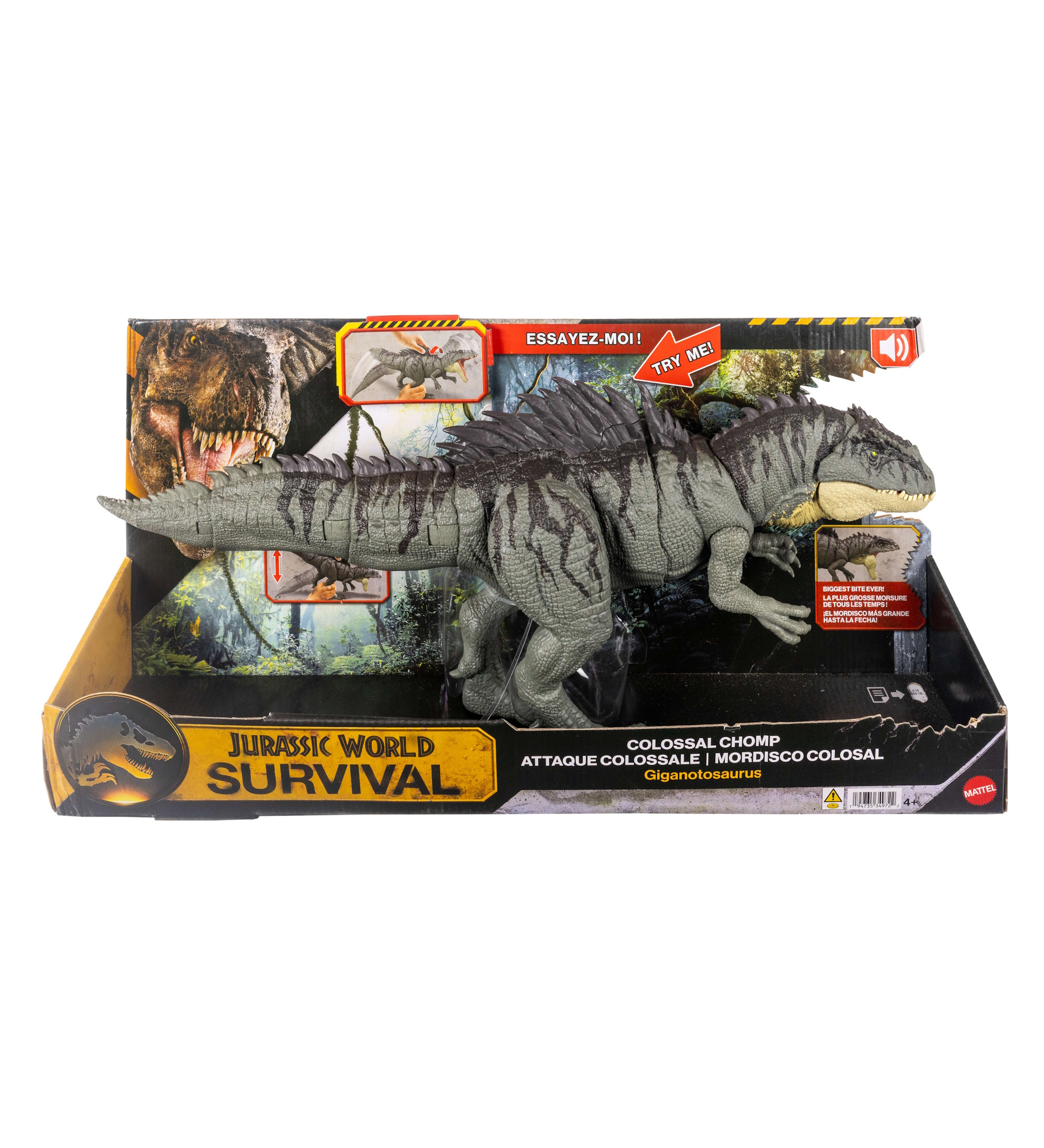 Фигурка Jurassic World Гиганотозавр - фото 6
