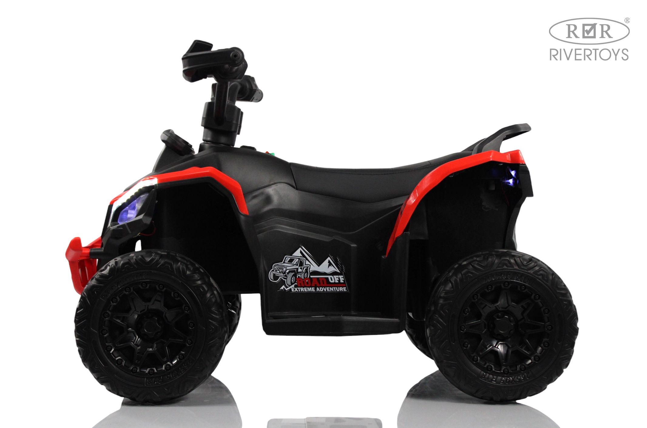 Электромобиль RIVERTOYS М202БХ-RED С пультом ДУ - фото 3