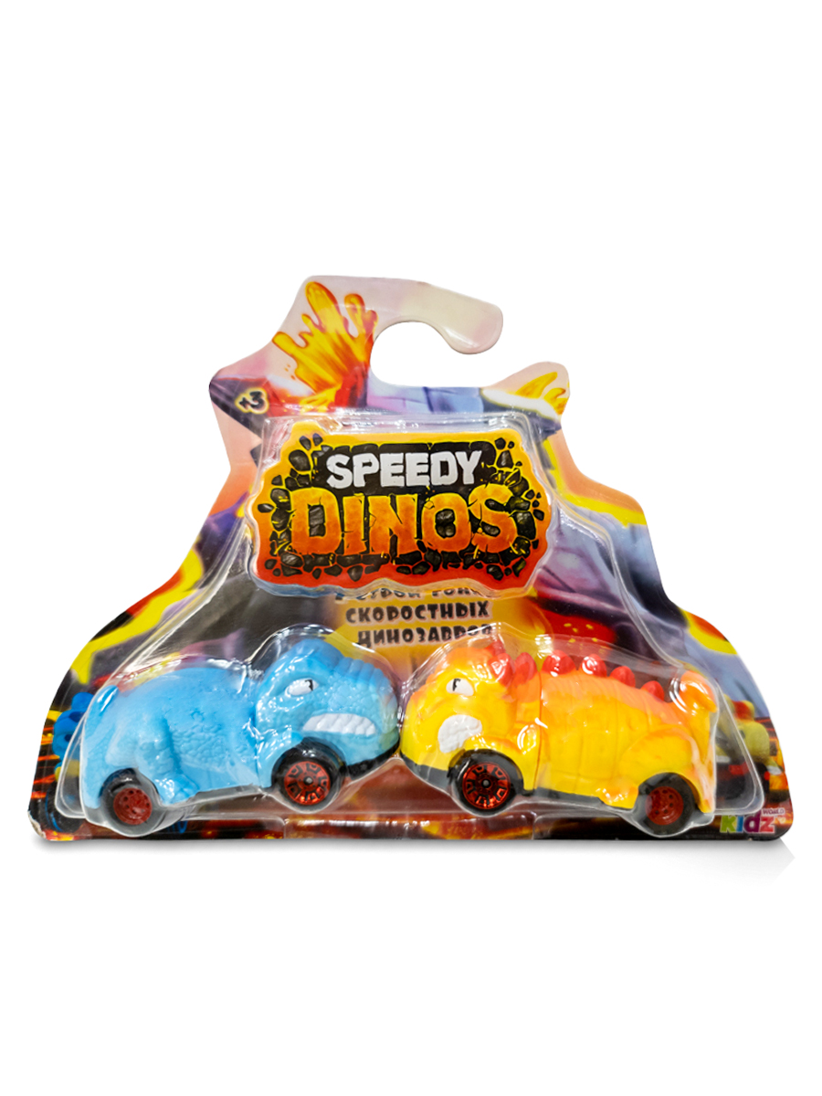 Игровой набор Speedy Dinos скоростные динозавры K02SPD002-1 - фото 3