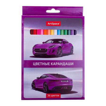 Карандаши цветные ArtSpace 36 шт.