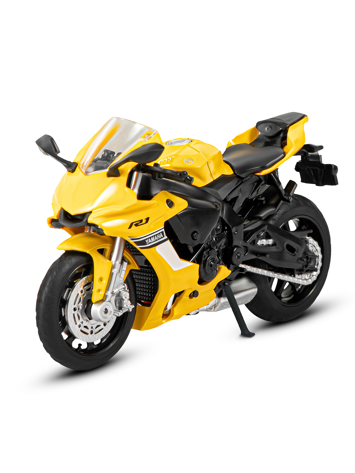 Мотоцикл АВТОпанорама Yamaha YZF R1 1:18 JB1251505 - фото 12