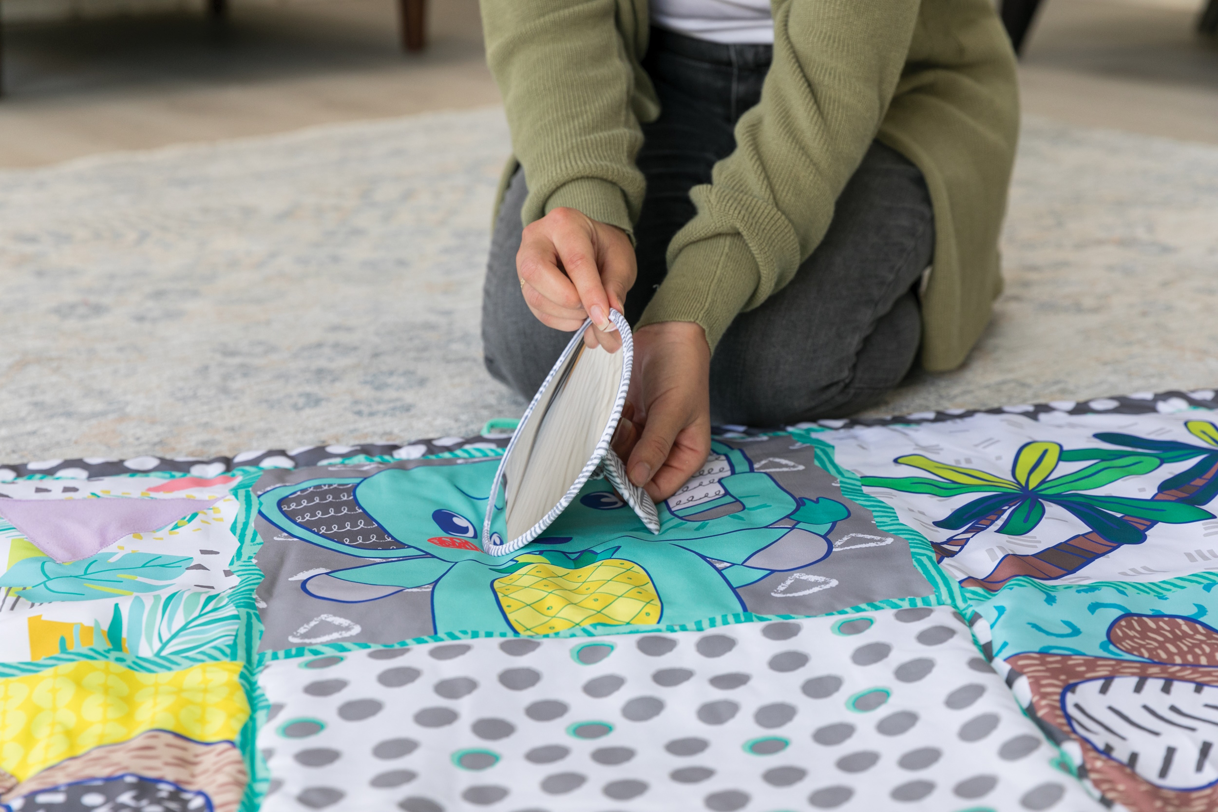 Коврик INFANTINO Ленивец - фото 6