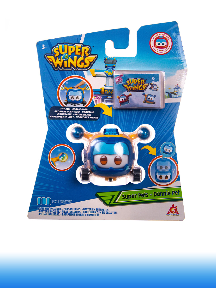 Робот-трансформер Super Wings Супер питомец Донни - фото 6