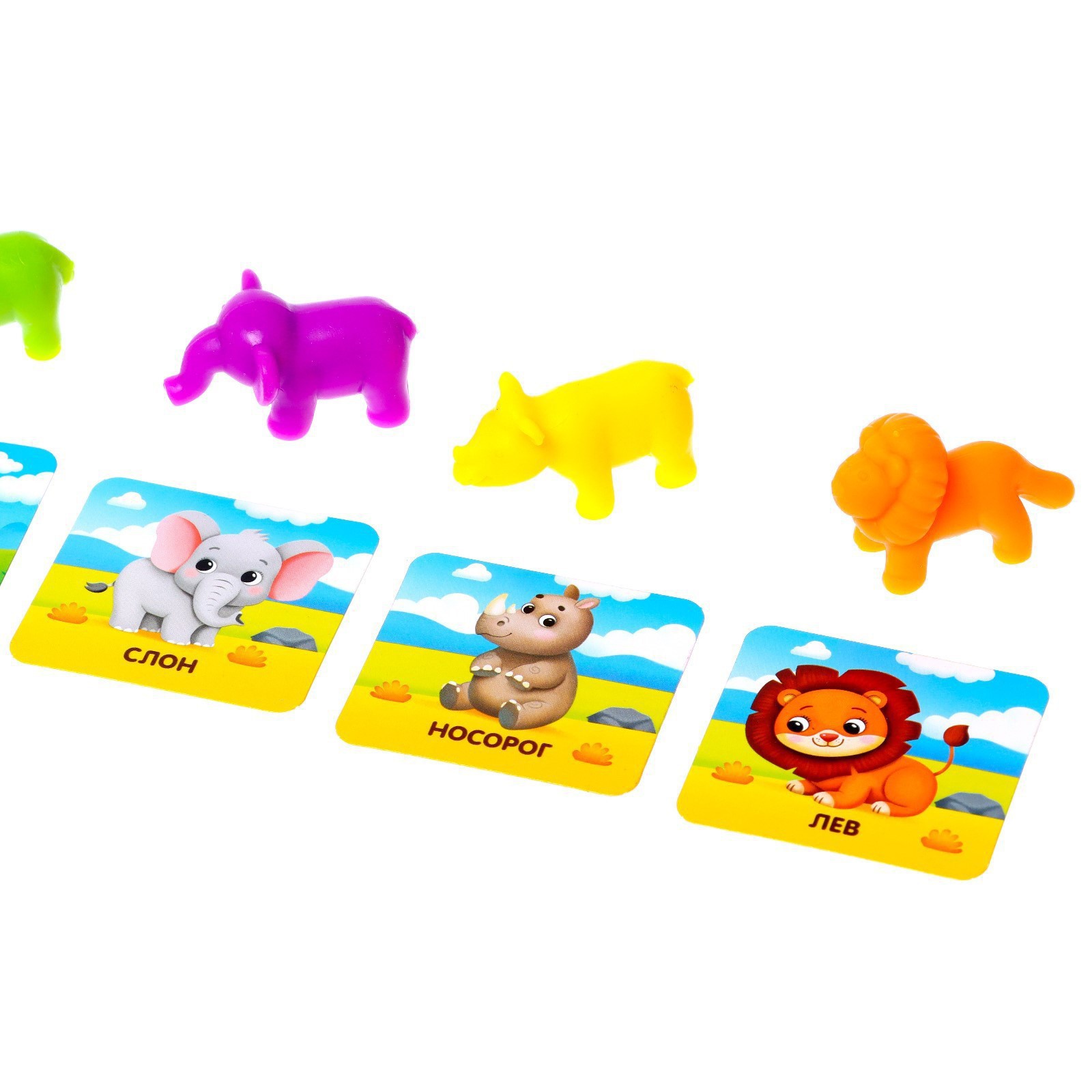Настольная игра IQ-ZABIAKA Умные зверята - фото 4
