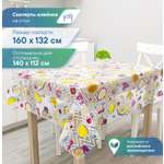 Скатерть Симфония с узором VILINA 132х160 см