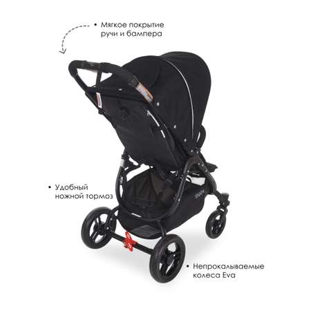 Коляска прогулочная Valco baby Snap 4 / Coal Black