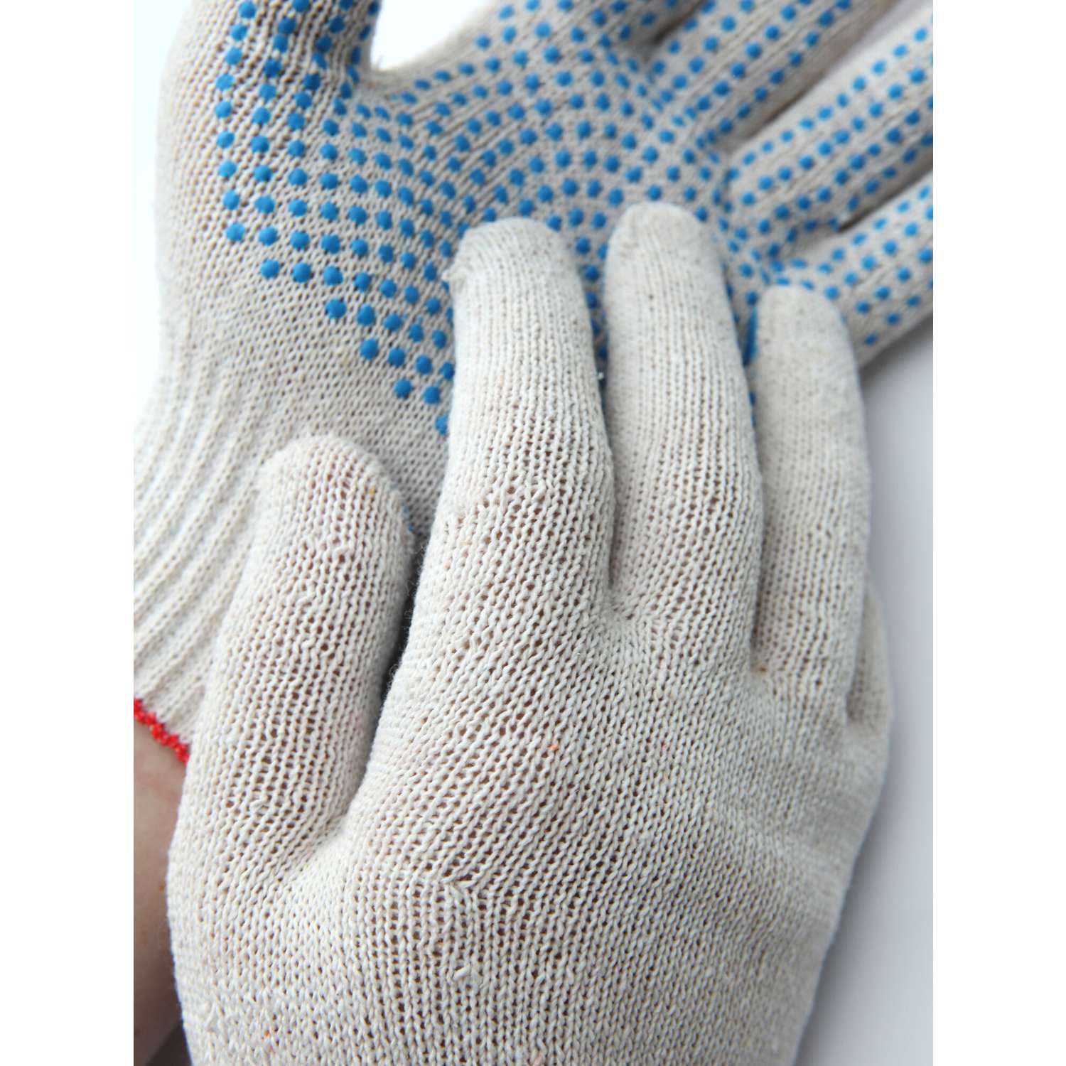 Перчатки ХБ с ПВХ - фото 3