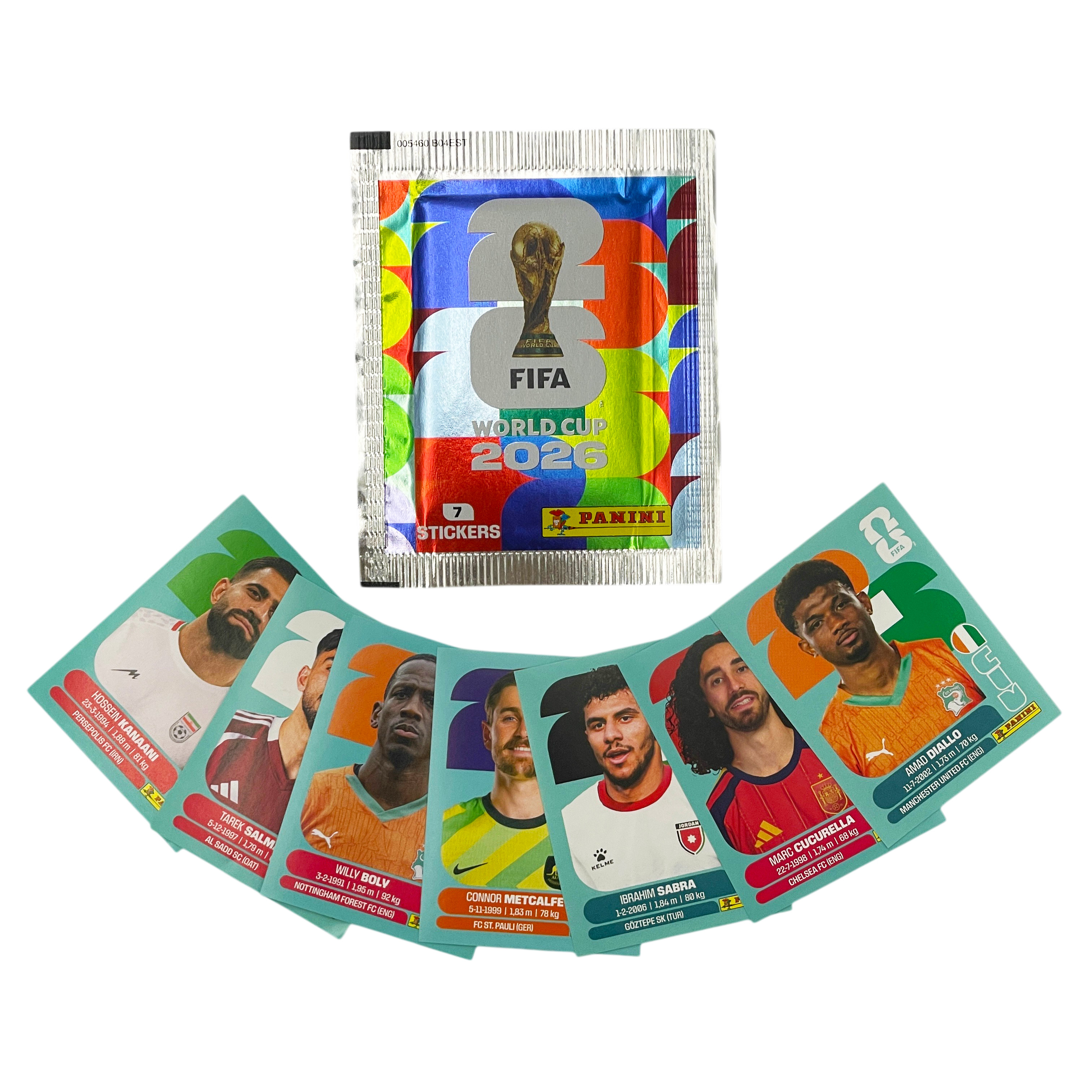 Наклейки Panini WORLD CUP 2026 350 шт. - фото 7