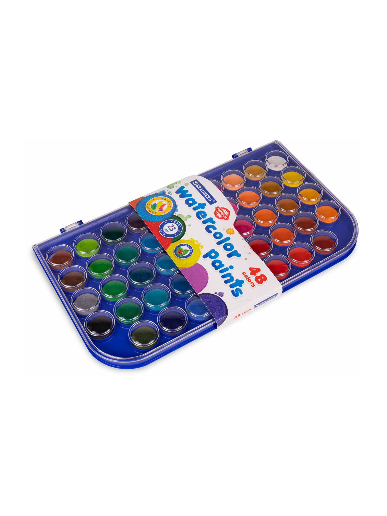 Краски акварель Brauberg 48 цв. - фото 8