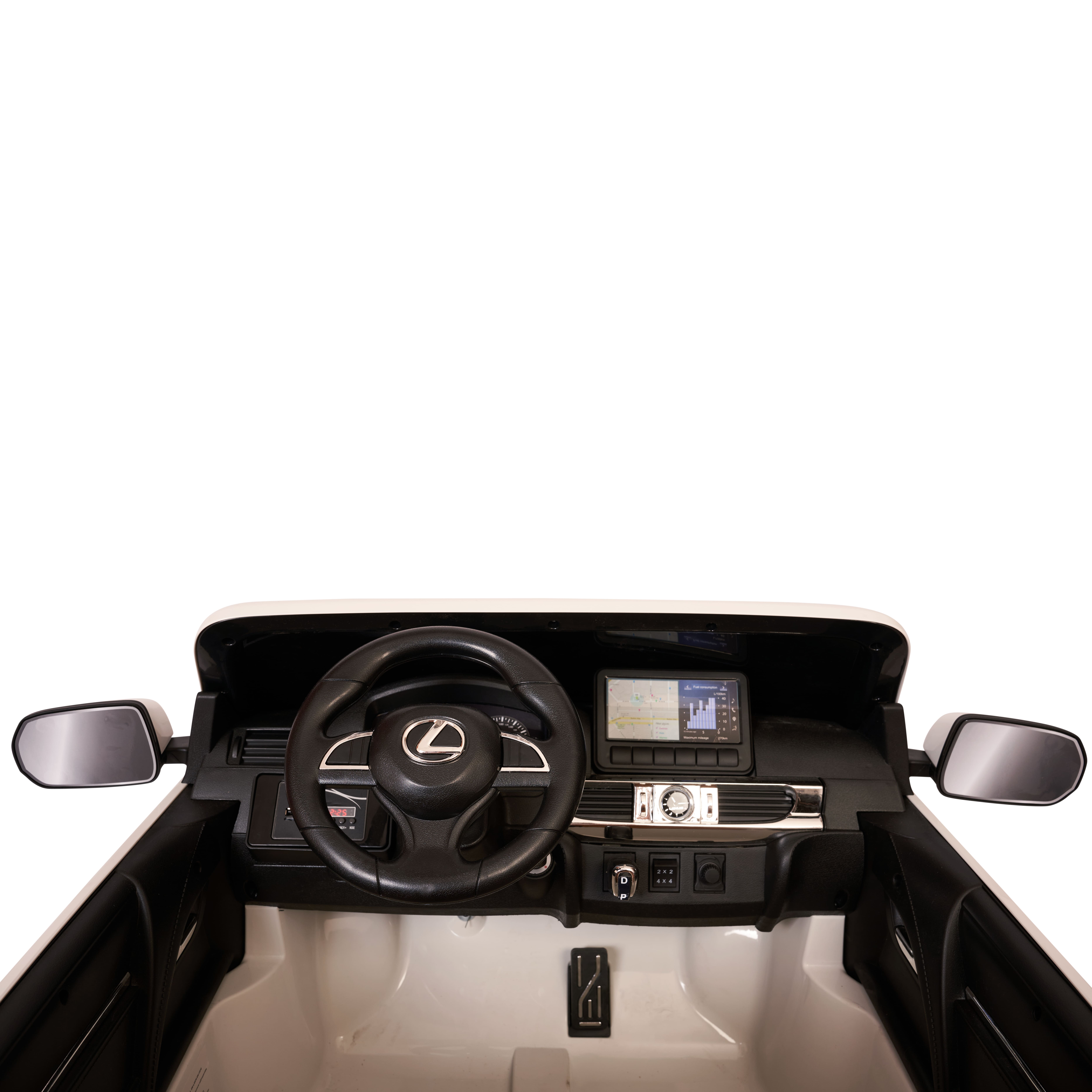 Электромобиль TOYLAND Lexus колеса EVA, ПОЛНЫЙ ПРИВОД С пультом ДУ - фото 8