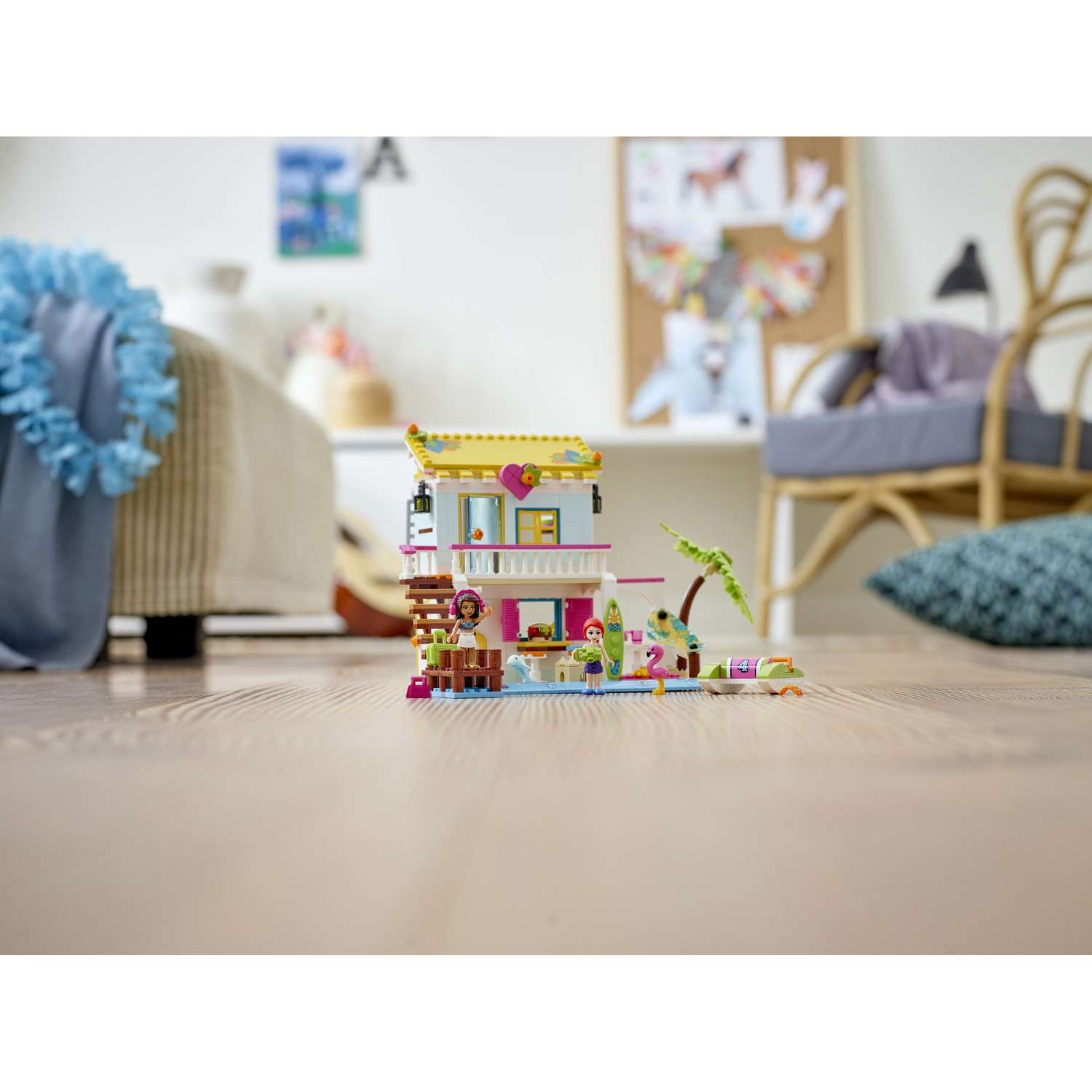 Конструктор LEGO Friends Пляжный домик блочный - фото 20
