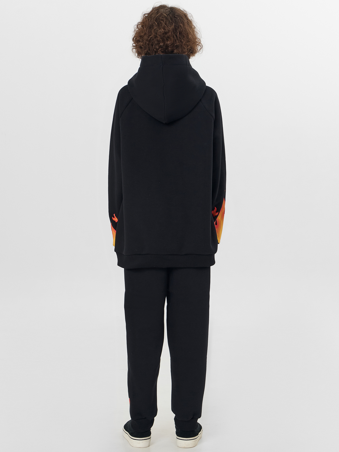 Худи и брюки Mark Formelle (Марк Формэль) 393336/черный +печать - фото 2