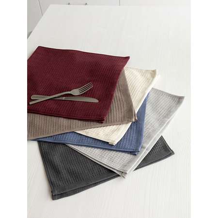 Полотенце кухонное 2 шт. DeNASTIA 35x75 см 100% Хлопок графит D100421
