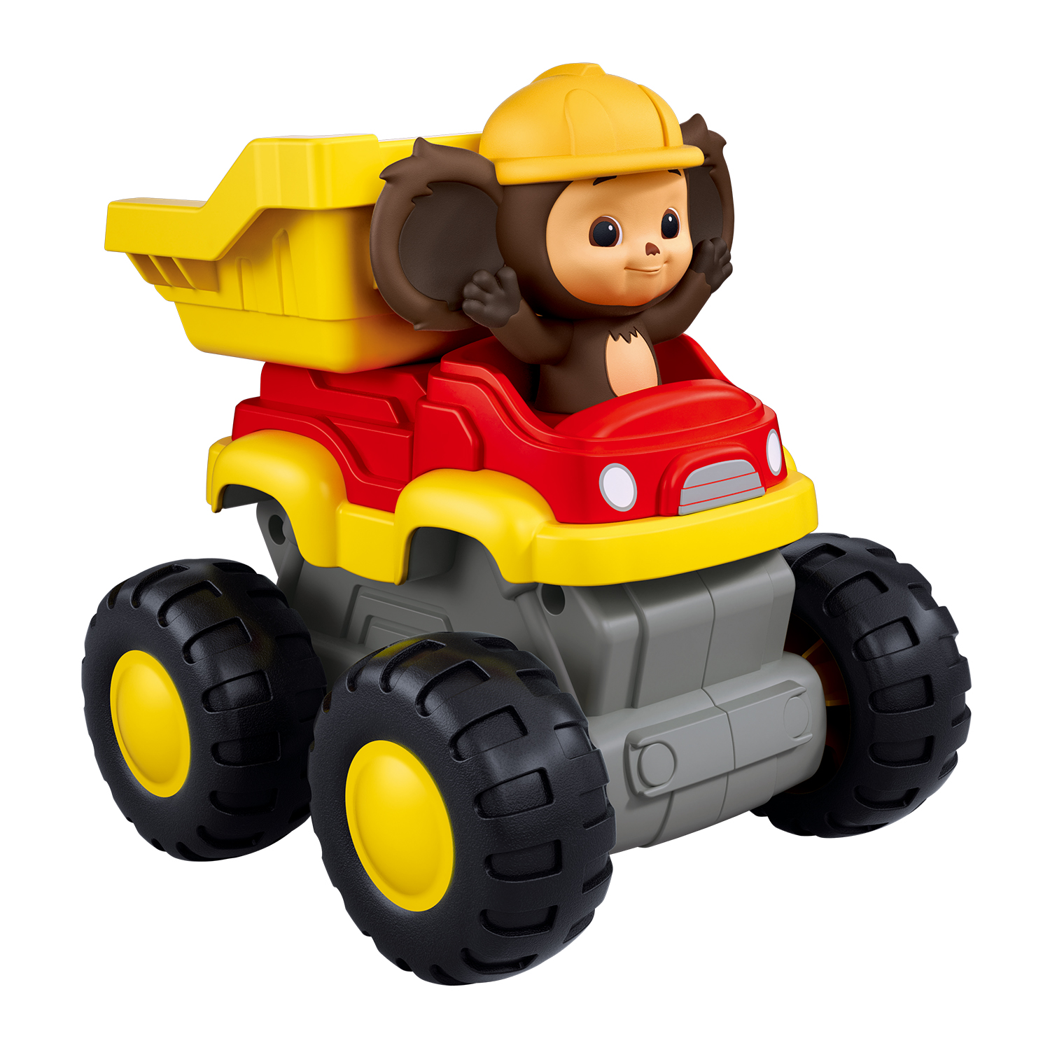 Конструктор SLUBAN Чебурашка на самосвале 12 дет. - фото 1