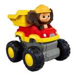 Конструктор SLUBAN Чебурашка на самосвале 12 дет.