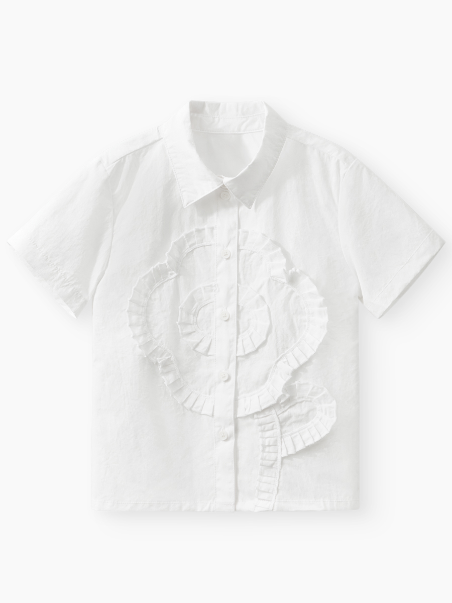 Рубашка Happy Baby 88706-1_white - фото 1