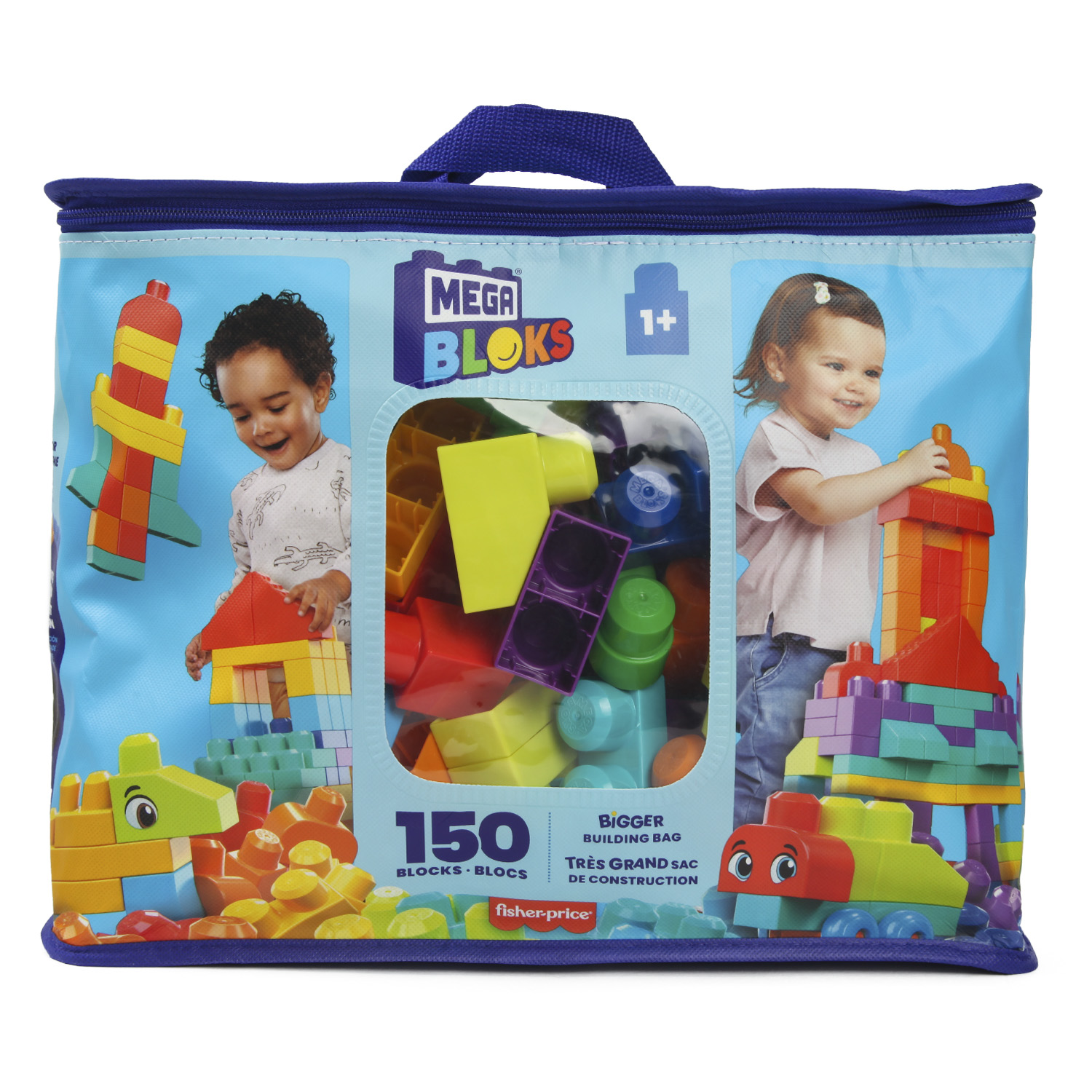 Конструктор Mega Bloks Bigger Building Bag блочный - фото 1