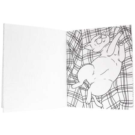 Раскраска-антистресс Проф-Пресс Myart. Мой коуч сказал рисовать котиков