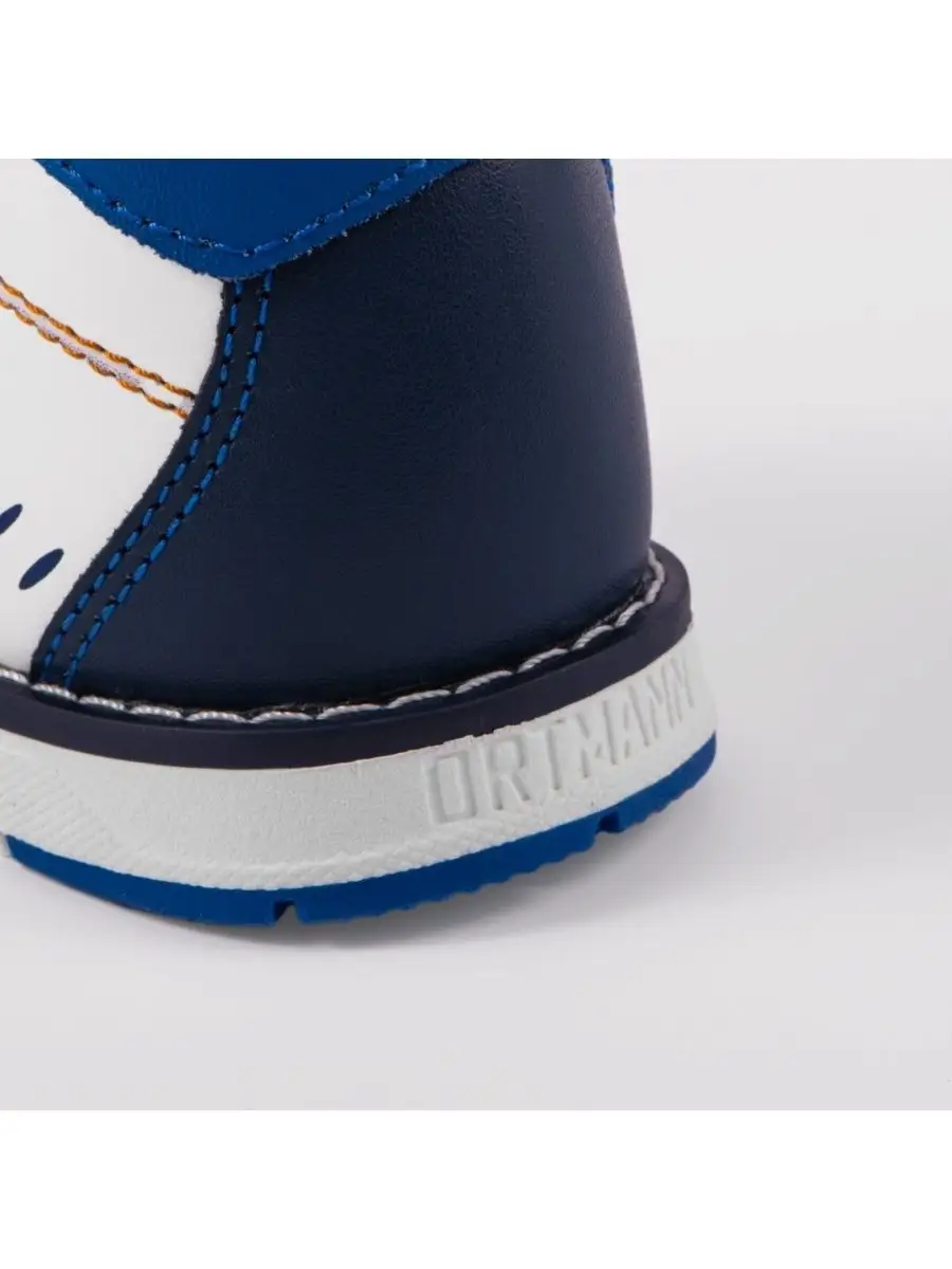 Сандалии ORTMANN kids 26.16_Sven_белый/синий - фото 8