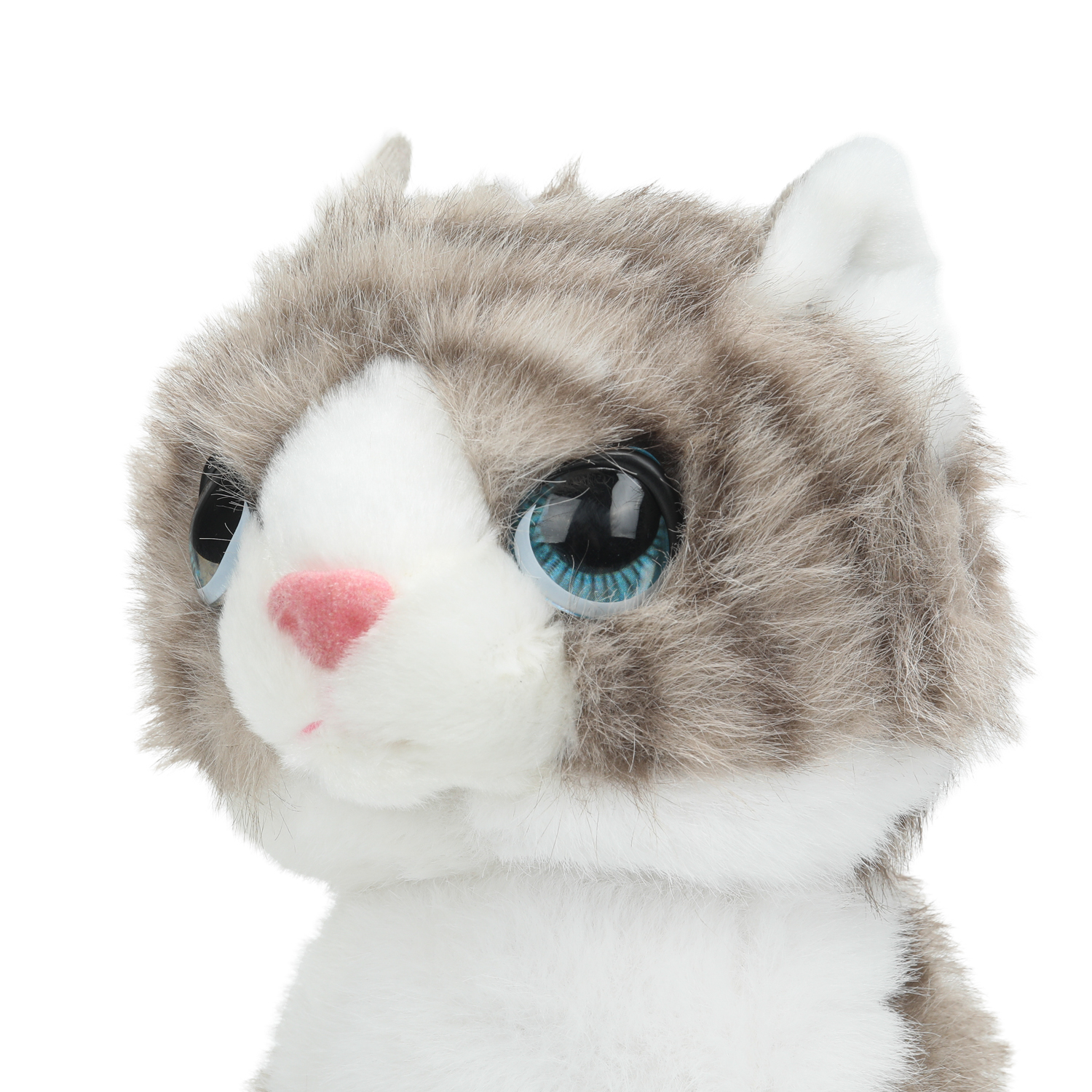 Мягкая игрушка Мульти Пульти котик Кошка Серая - фото 5
