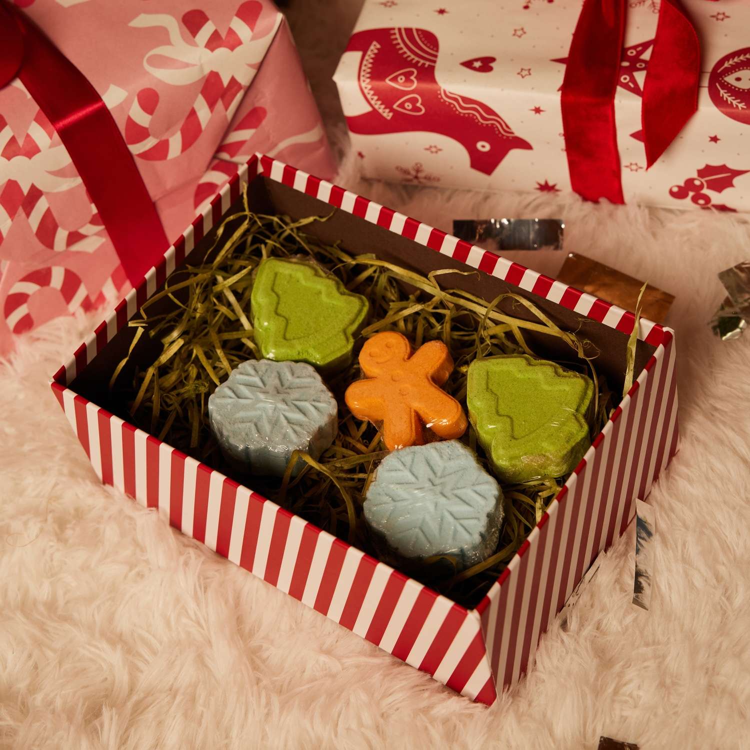 Бомбочка ё для ванны Новый год 200г - фото 2