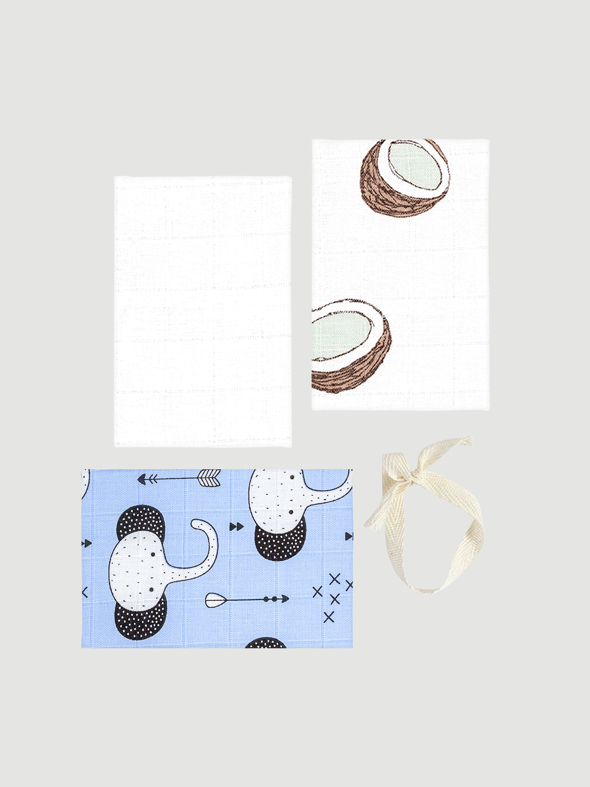 Нагрудник Mjolk текстиль 3 шт. - фото 3