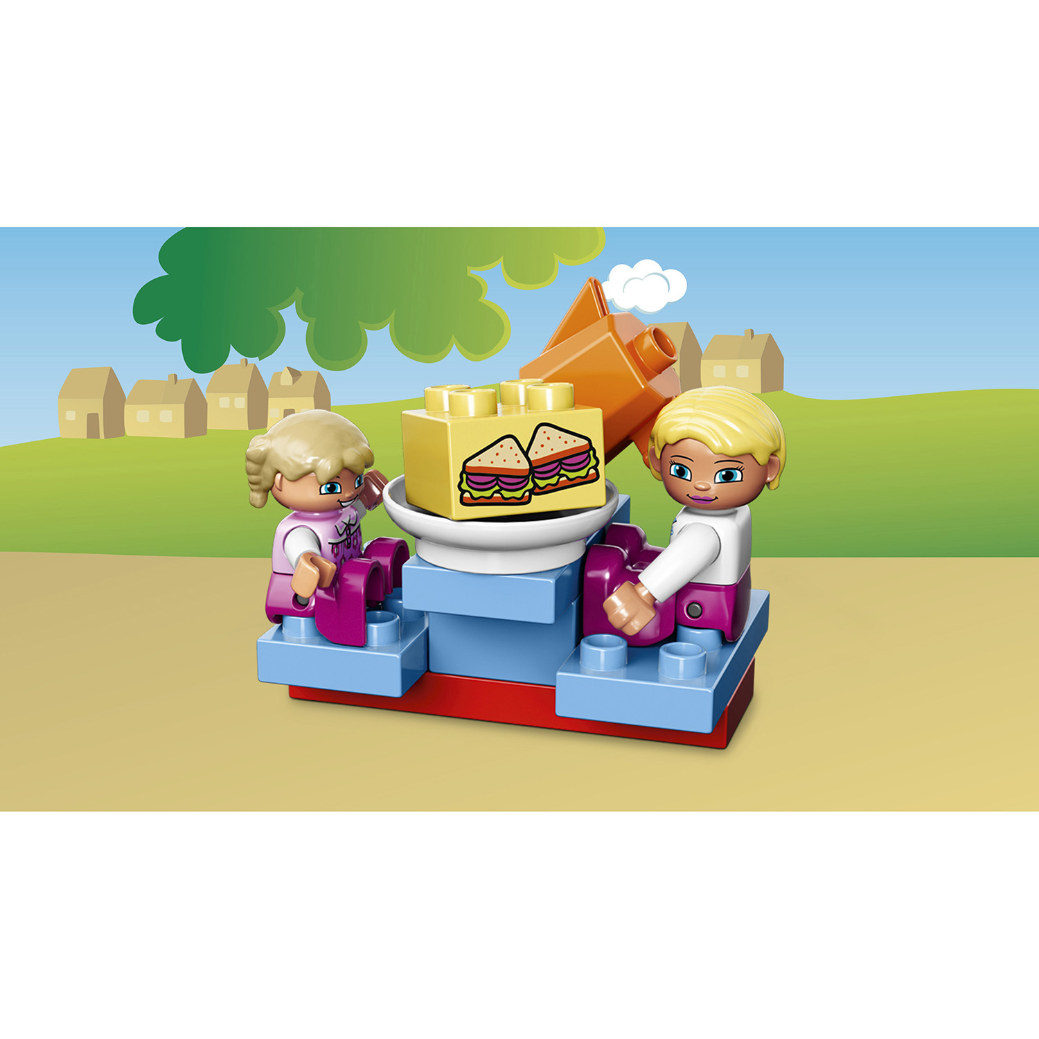 Конструктор LEGO DUPLO Town Кафе блочный - фото 8