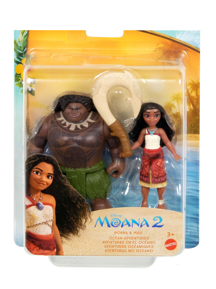 Кукла мини Disney JDD45 фигурка Моана и Мауи высота 9 см JDD45 - фото 4