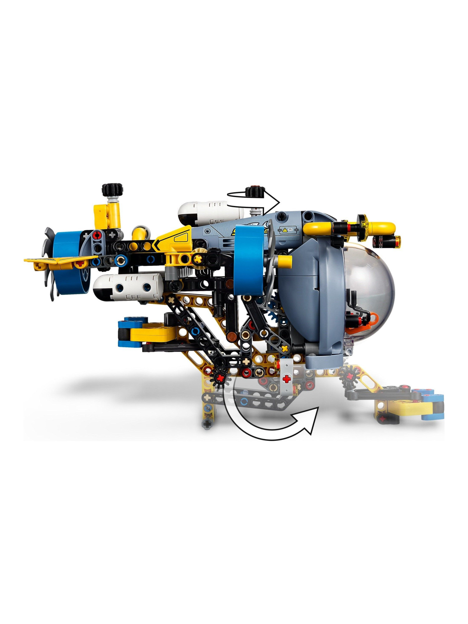Конструктор LEGO Technic Подводная лодка 413 дет. - фото 12