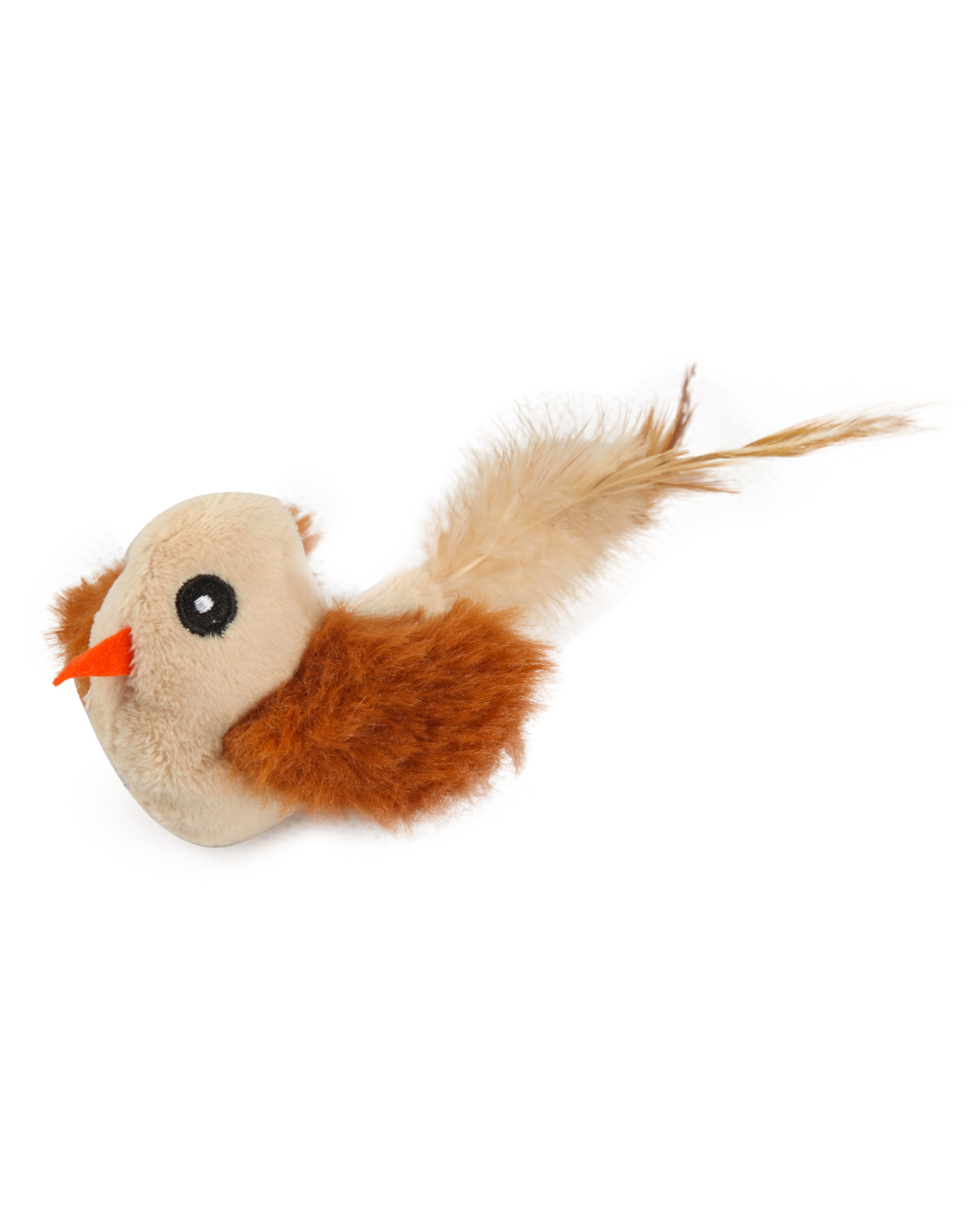 Изображение товара Игрушка для кошек Barbaks Птичка Сирена с кошачьей мятой