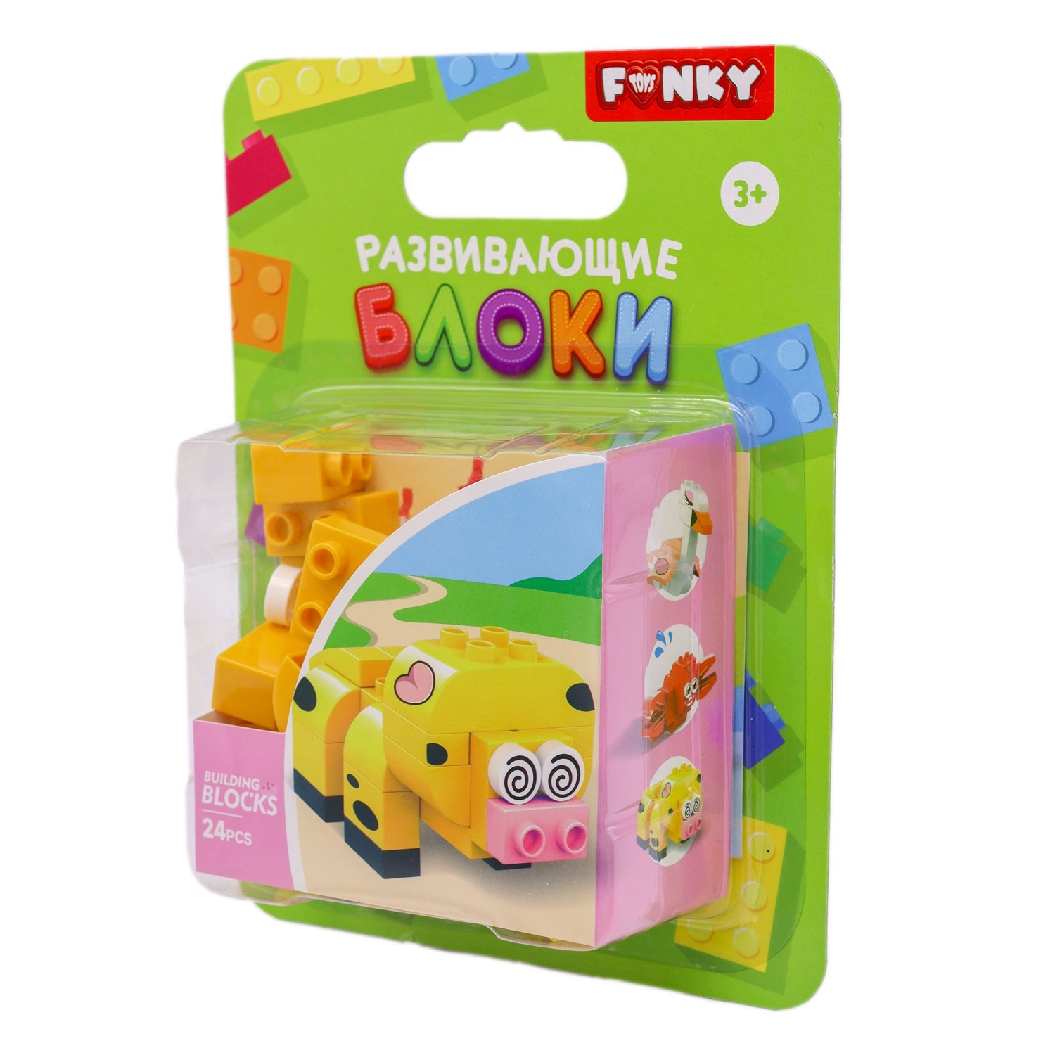 Конструктор Funky Toys Свинка - фото 4