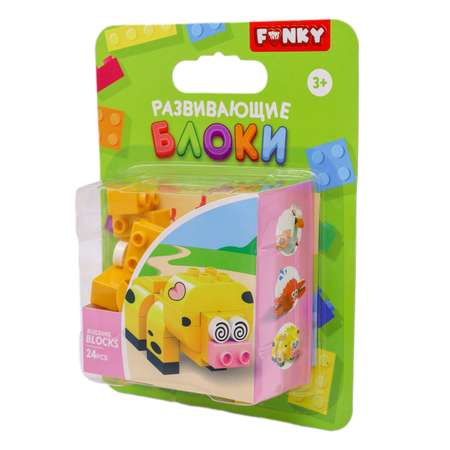 Конструктор Funky Toys Свинка блочный
