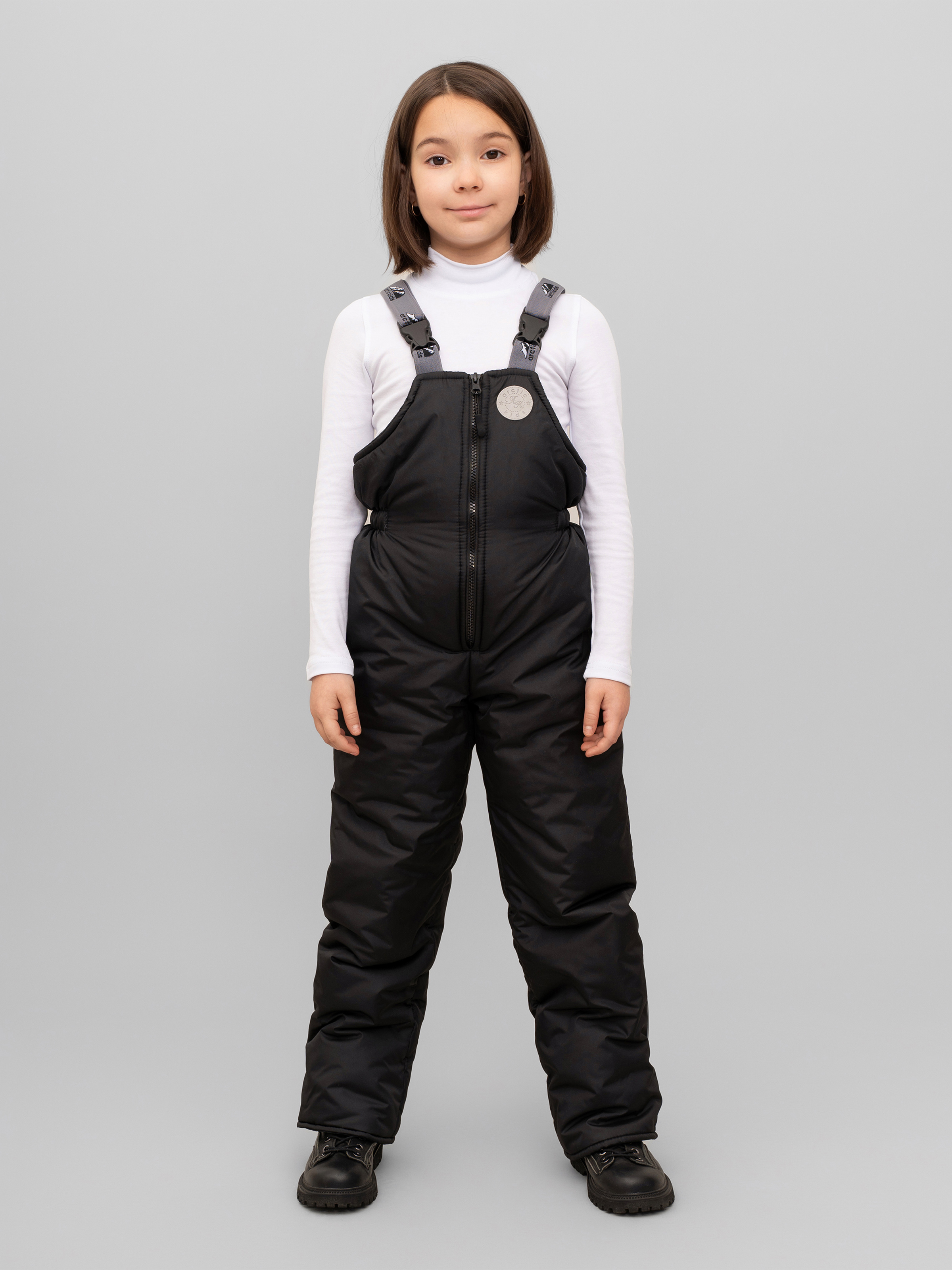 Полукомбинезон Arctic kids 60-015/1 черный - фото 3