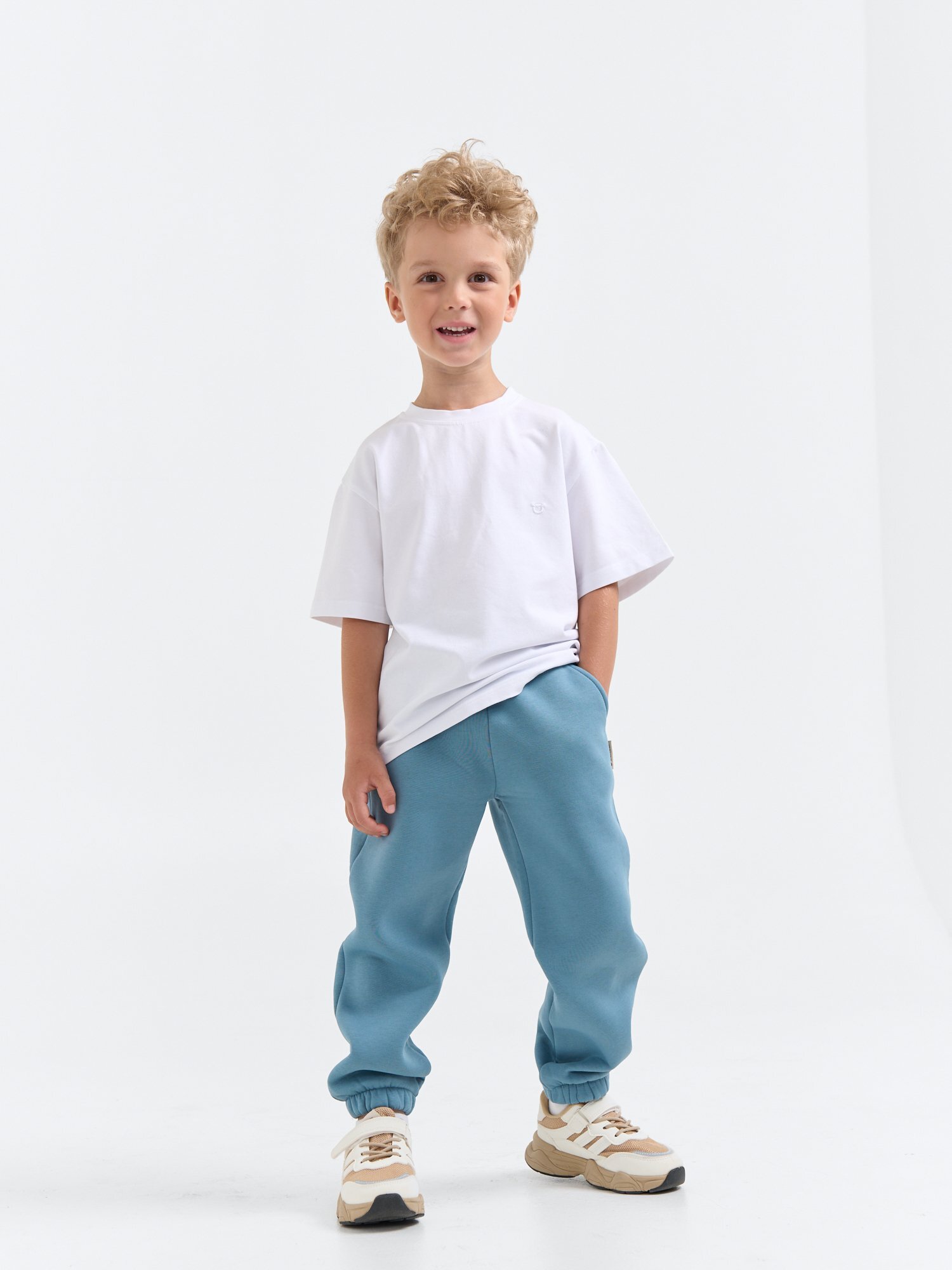 Джоггеры BUNGLY 1R8896/Деним - фото 2