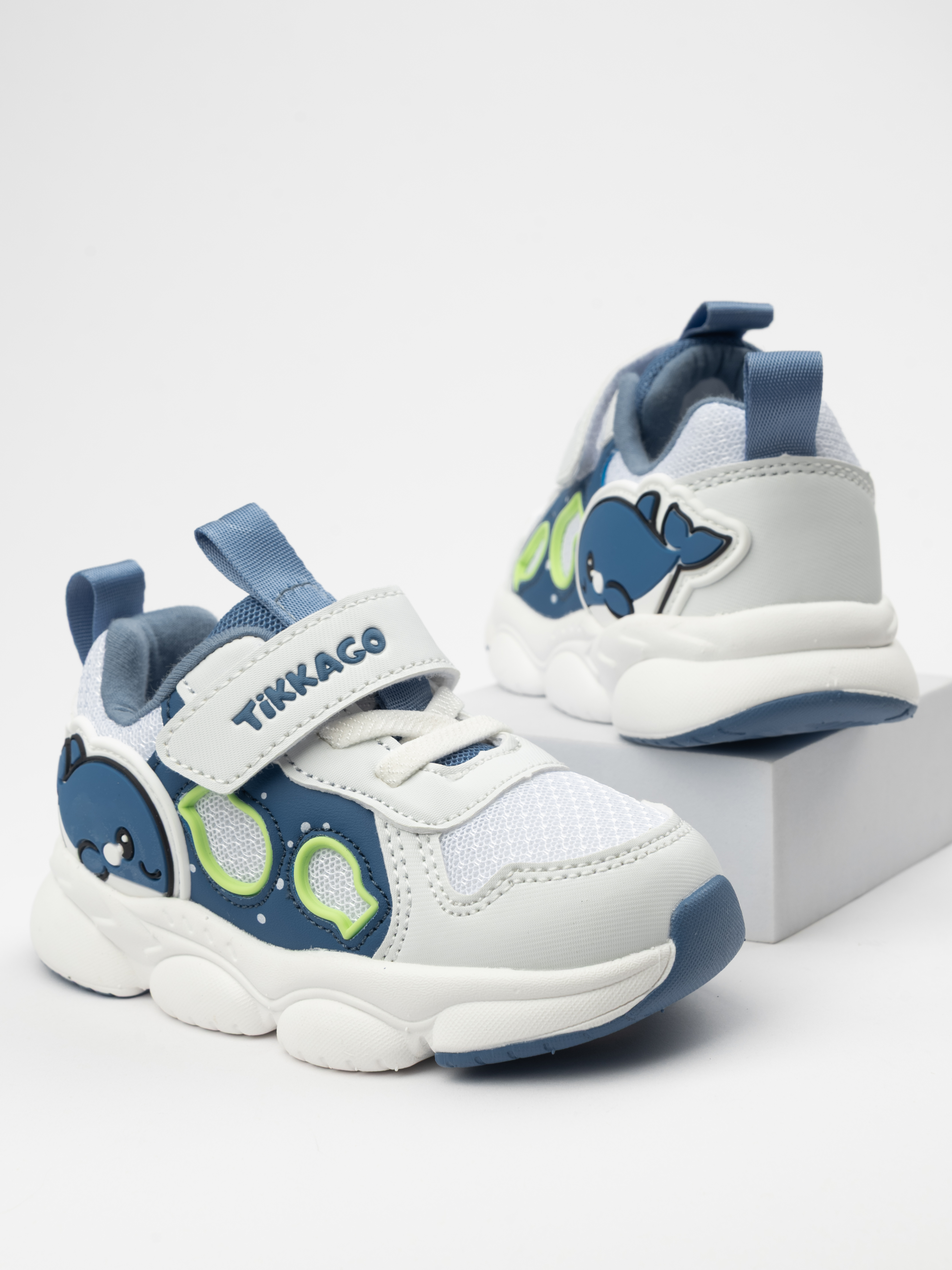 Кроссовки TikkaGo 4E04_2575_white-navy - фото 2