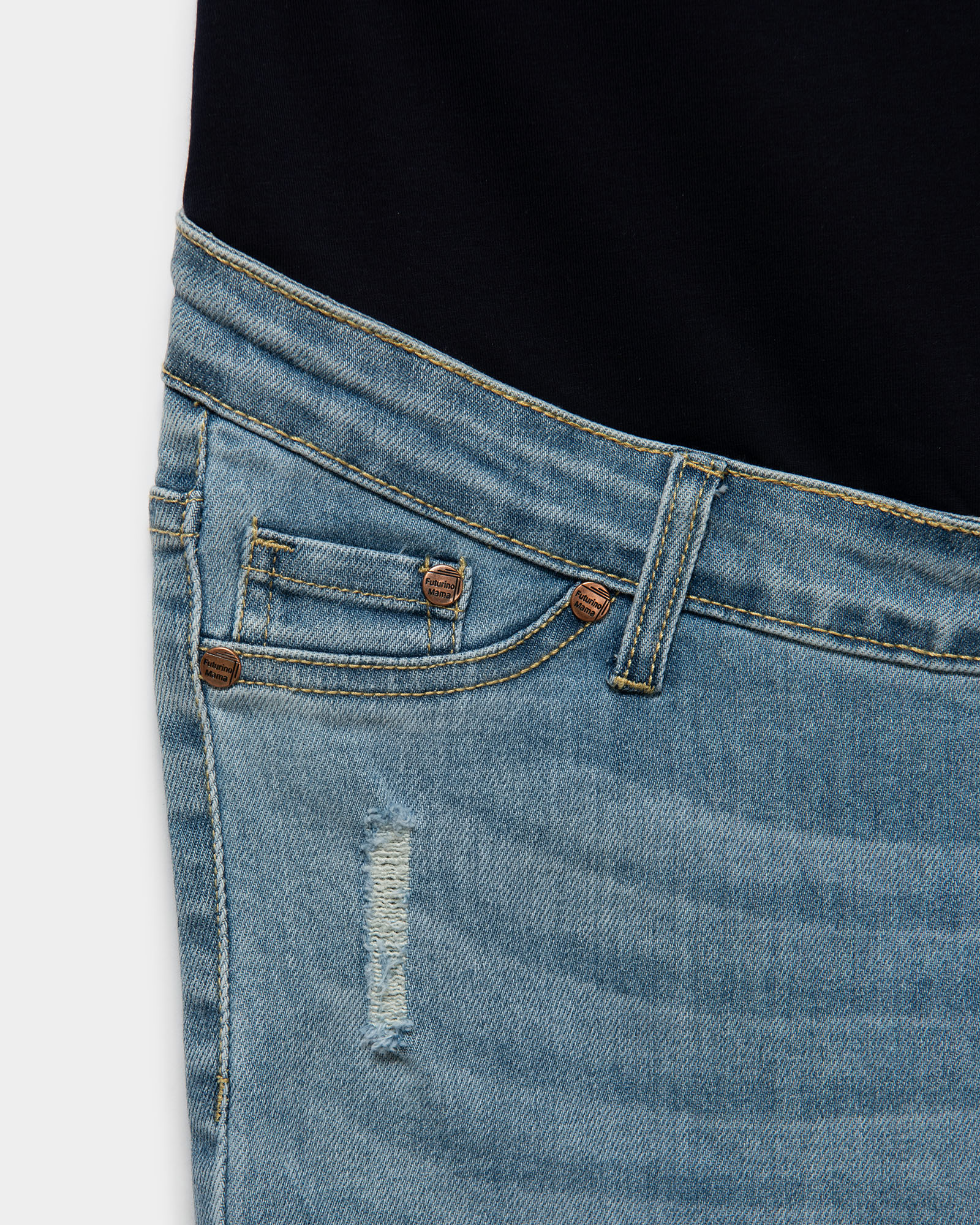 Джинсы Futurino Mama S24FM4-29-mat-55 - фото 5