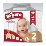 Подгузники BONERO 2 76 шт.