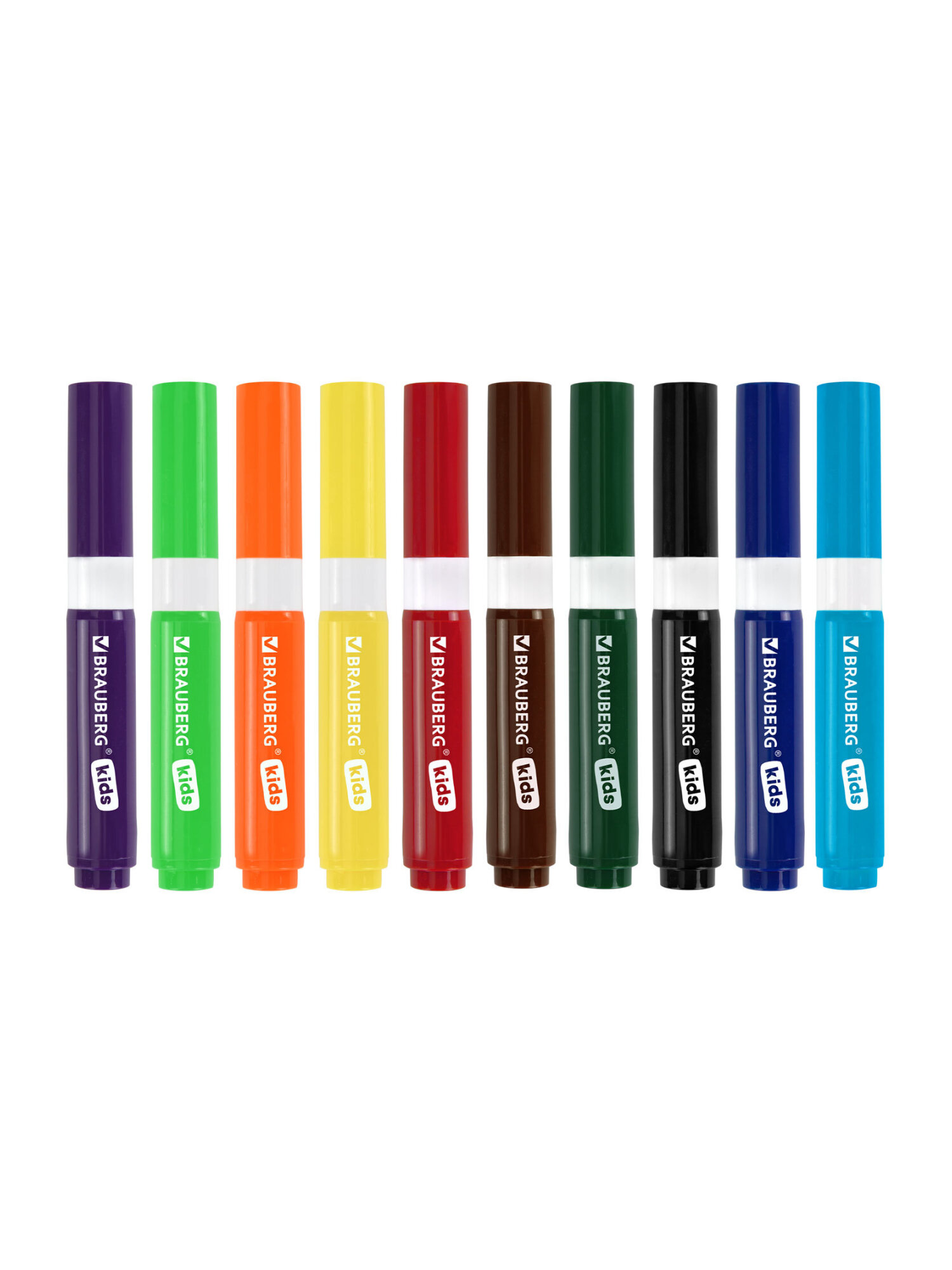 Фломастеры Brauberg 10 шт. - фото 11